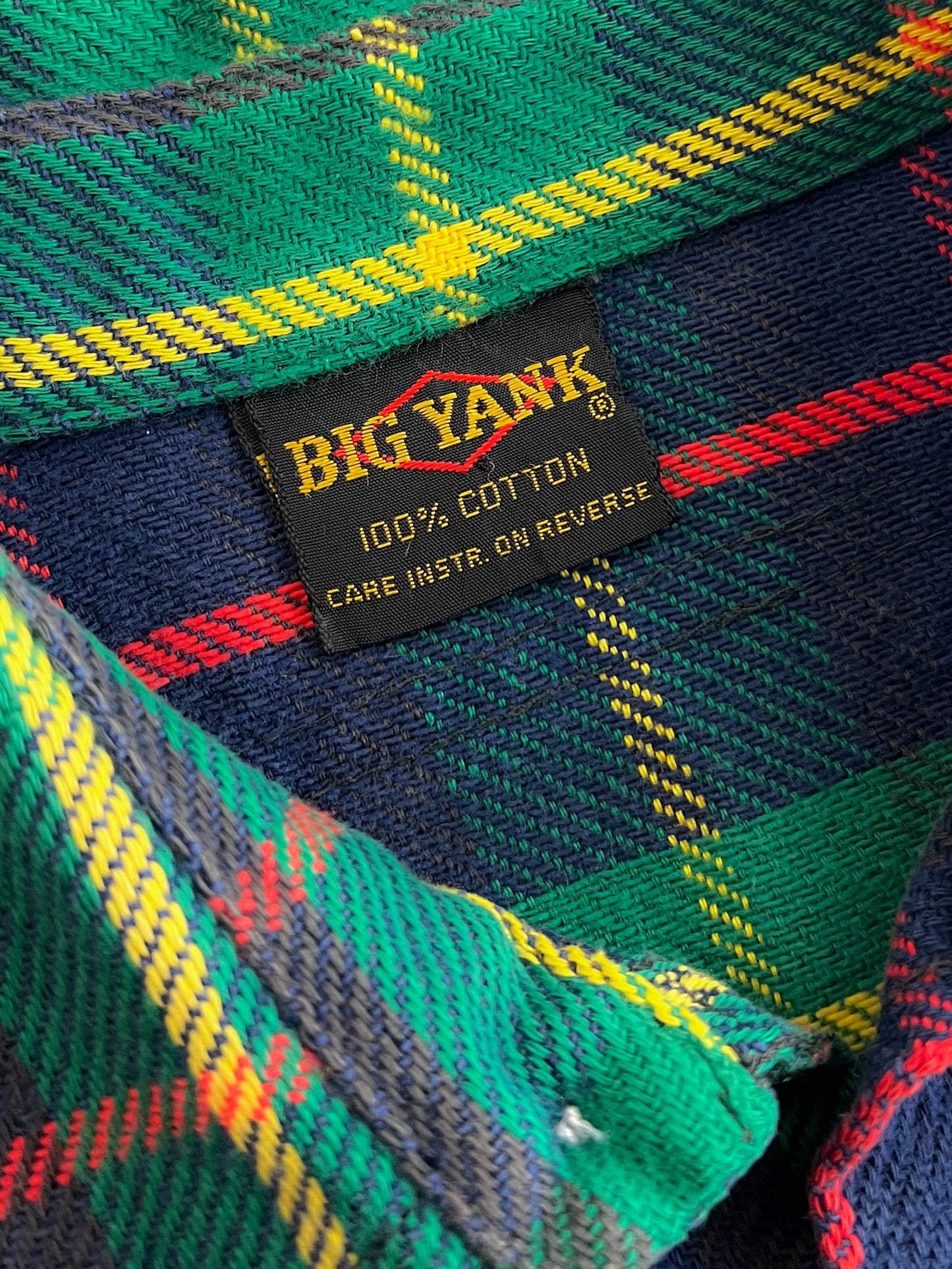 1970's Big Yank Cotton Flannel [S/M]