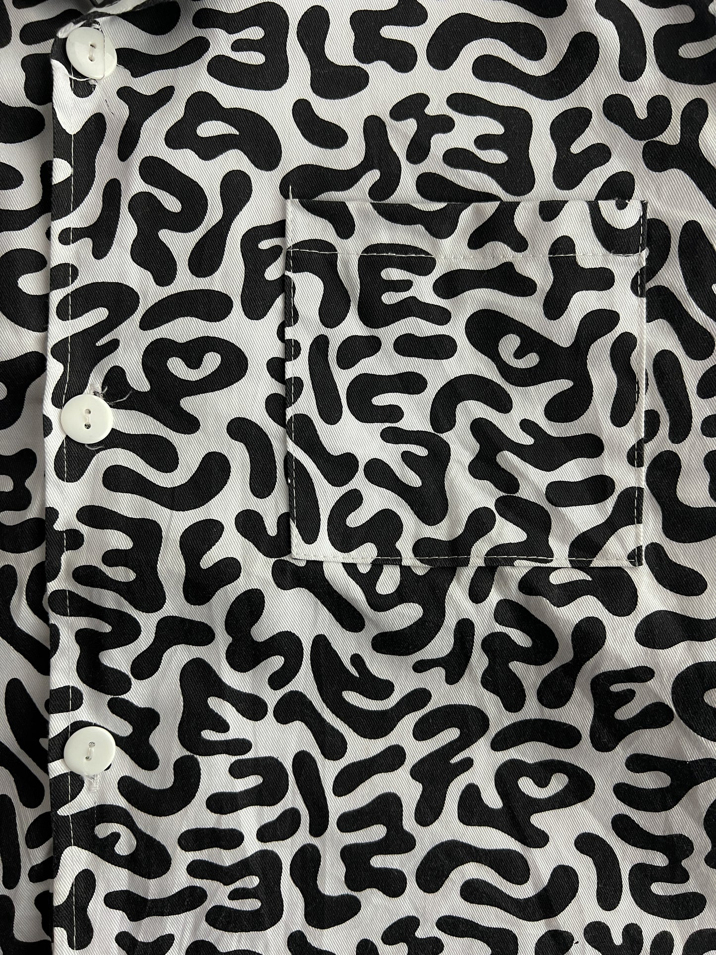 Korean Snow Camo Utility Shirt [L]