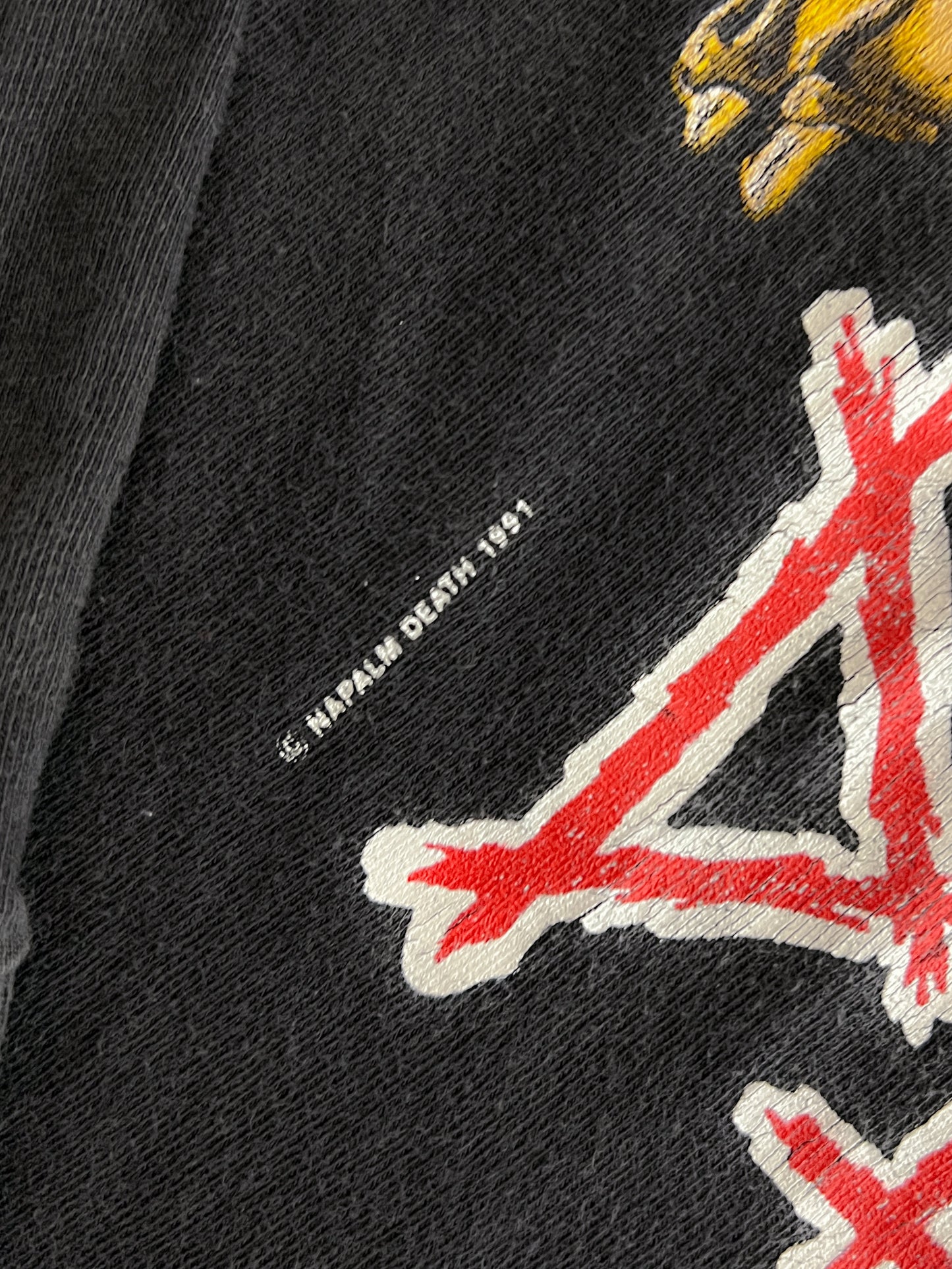 '91 Napalm Death Long Sleeve Tee [L]