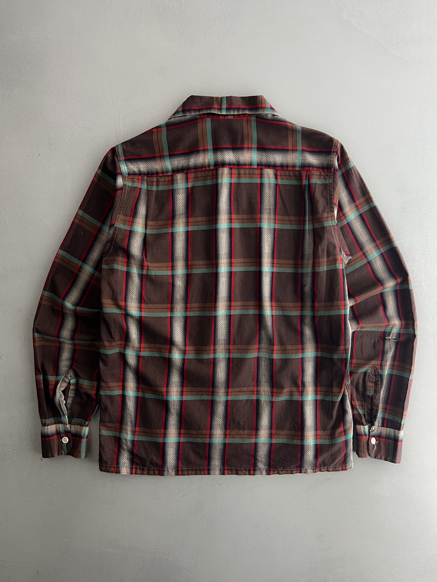 1960's Pennys Towncraft Loop Collar Shirt [S]