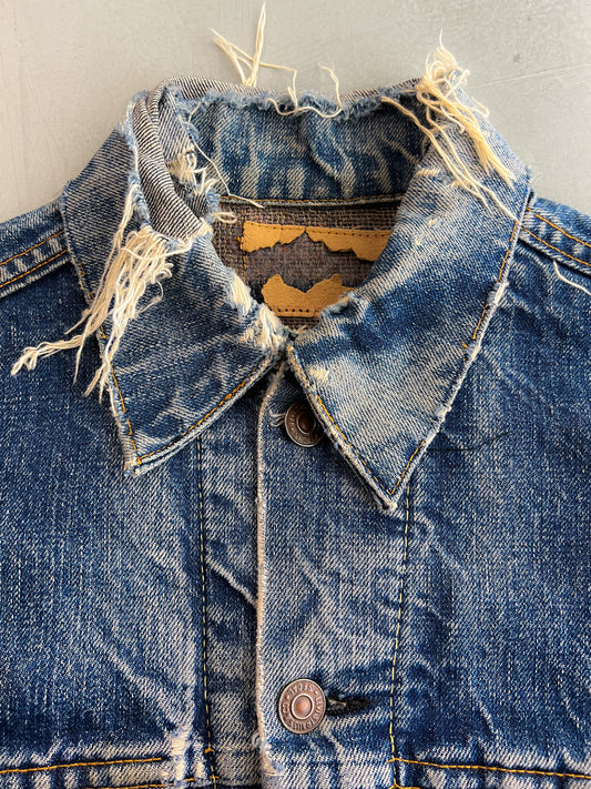60's/70's Levi's Big E Blanket Denim Vest [S]
