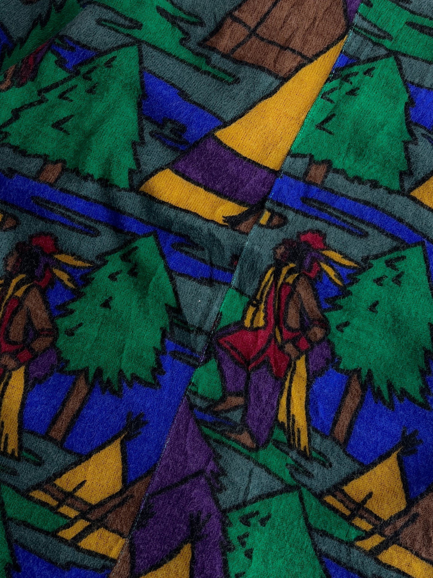 Native American Print Sweater [Women's M]