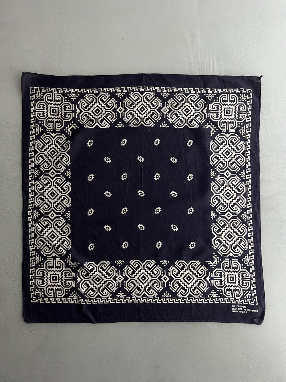 Fast Colour Selvage Bandanna