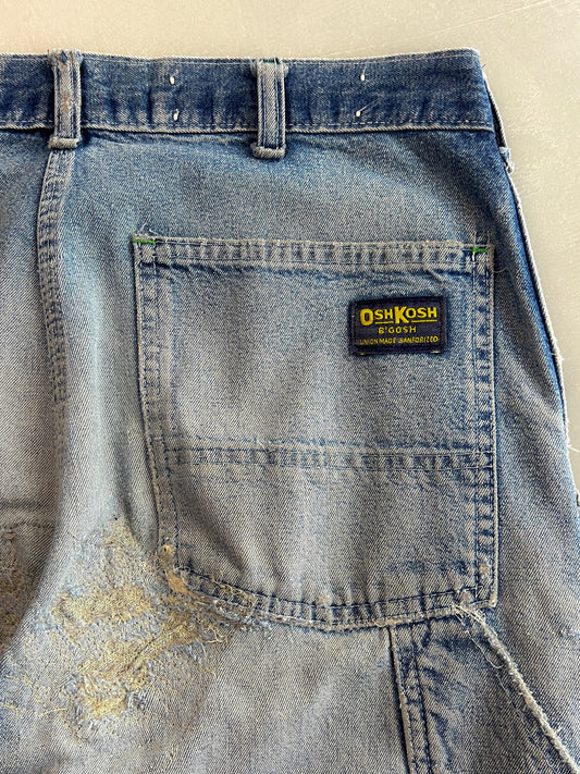 Thrashed 1960's Osh-Kosh Denim Carpenters [32"]