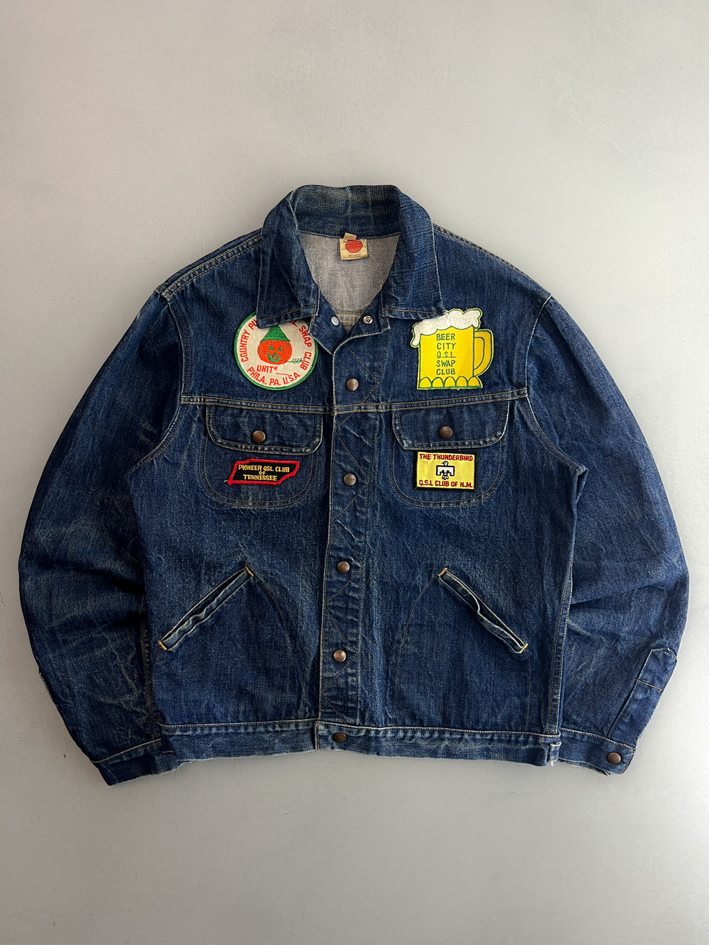 1970’s Mega Patch GWG Denim Jacket [L]
