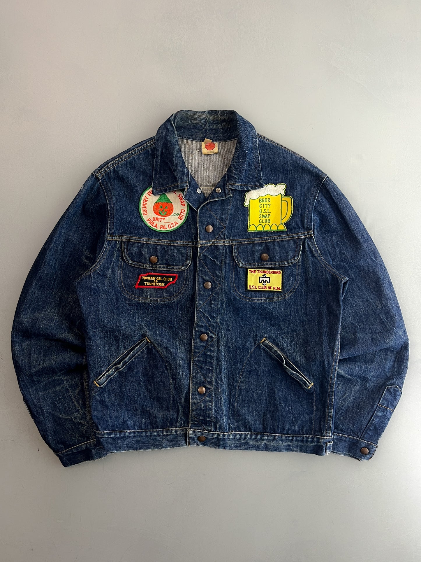 1970’s Mega Patch GWG Denim Jacket [L]
