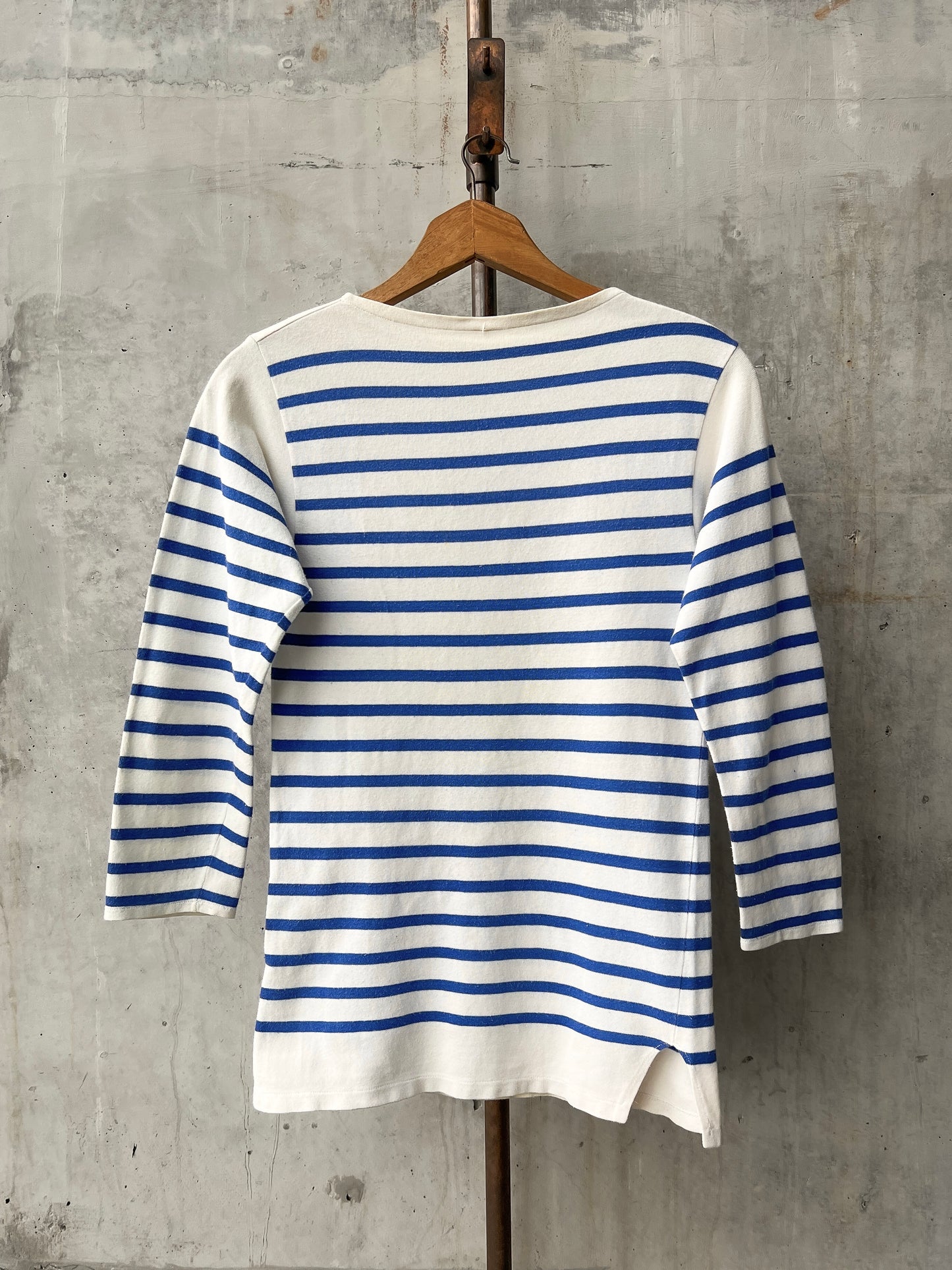 1970's French Marine Nationale Breton Striped Shirt [M]