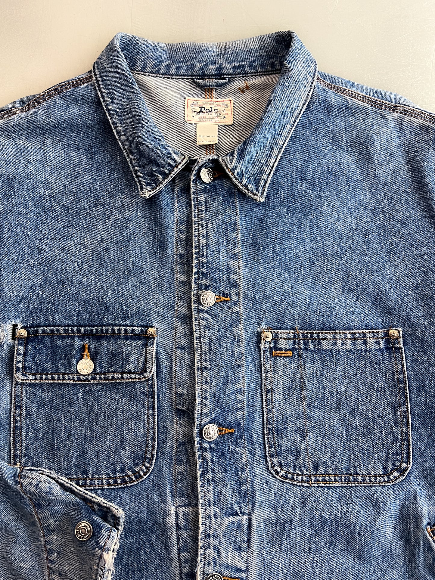 1990’s Polo R.L Denim Work Jacket [XL]