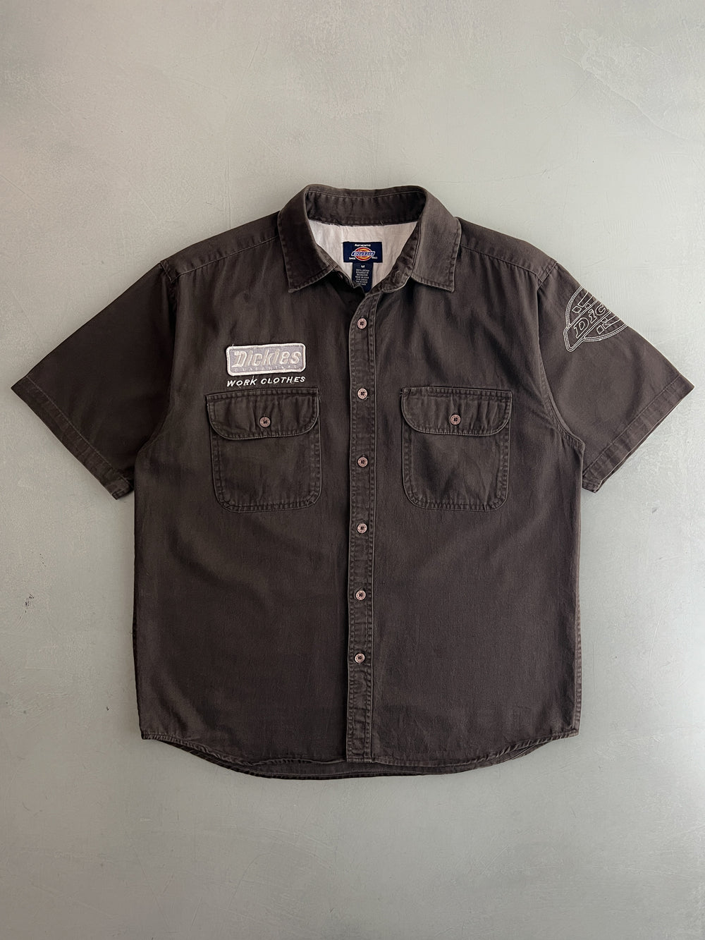 Faded Dickies Cotton Work Shirt [M]