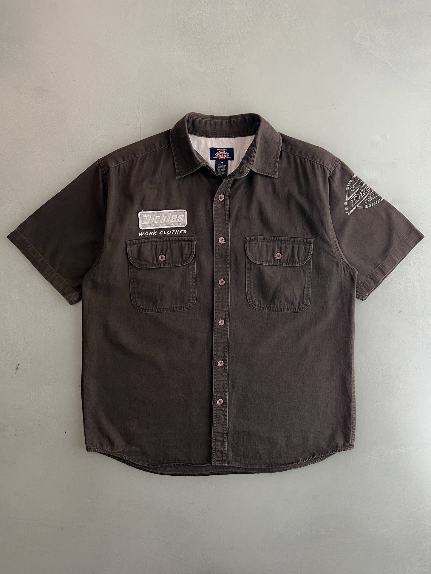 Faded Dickies Cotton Work Shirt [M]