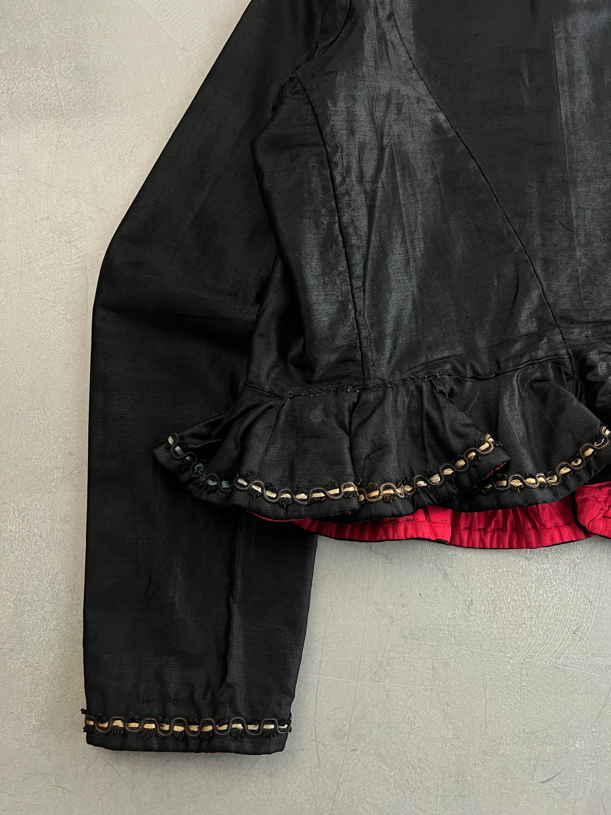 Late 1800's European Folk Jacket [Women's S]