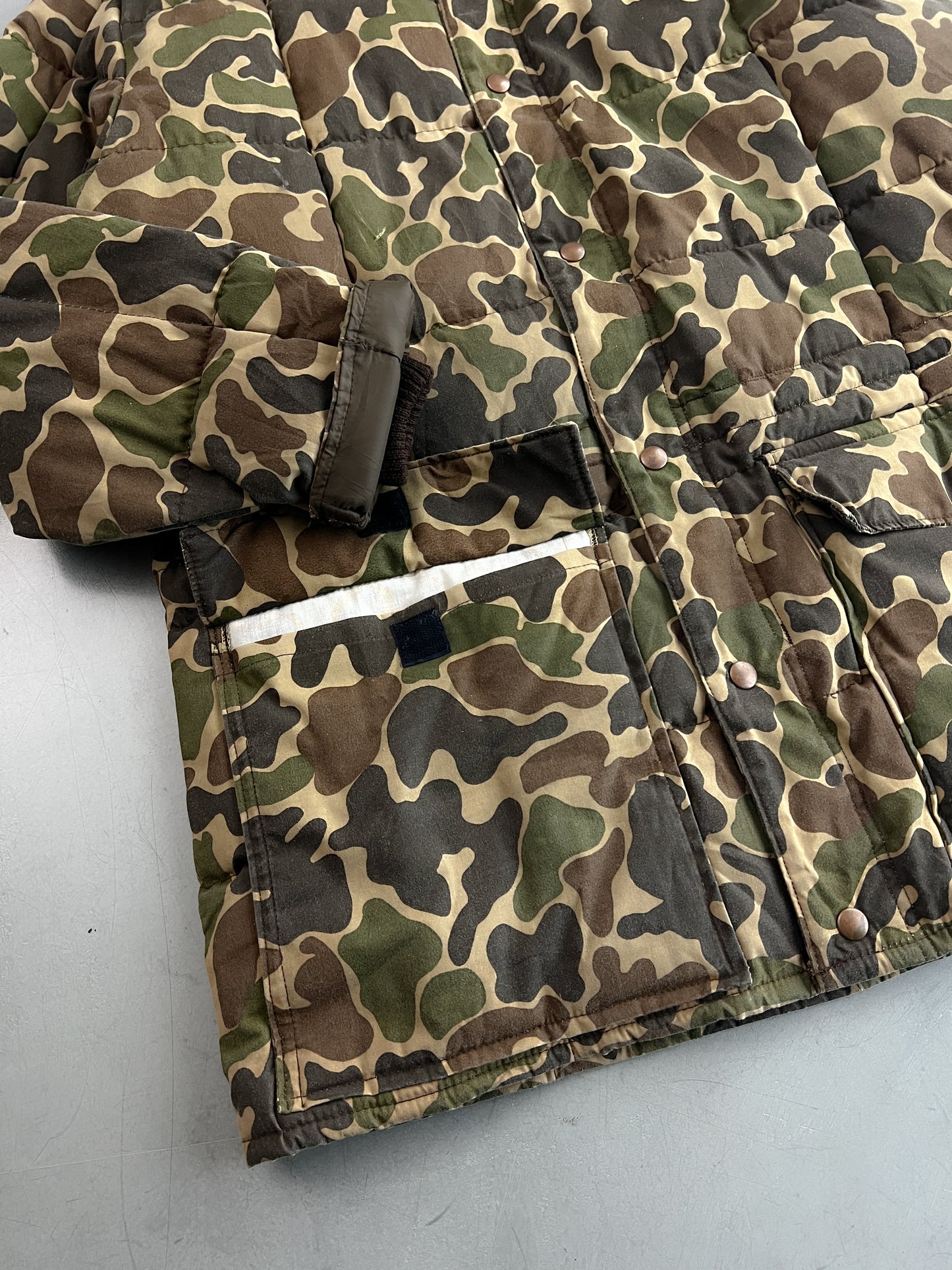 Black Sheep Duck Camo Quilted Jacket [L]