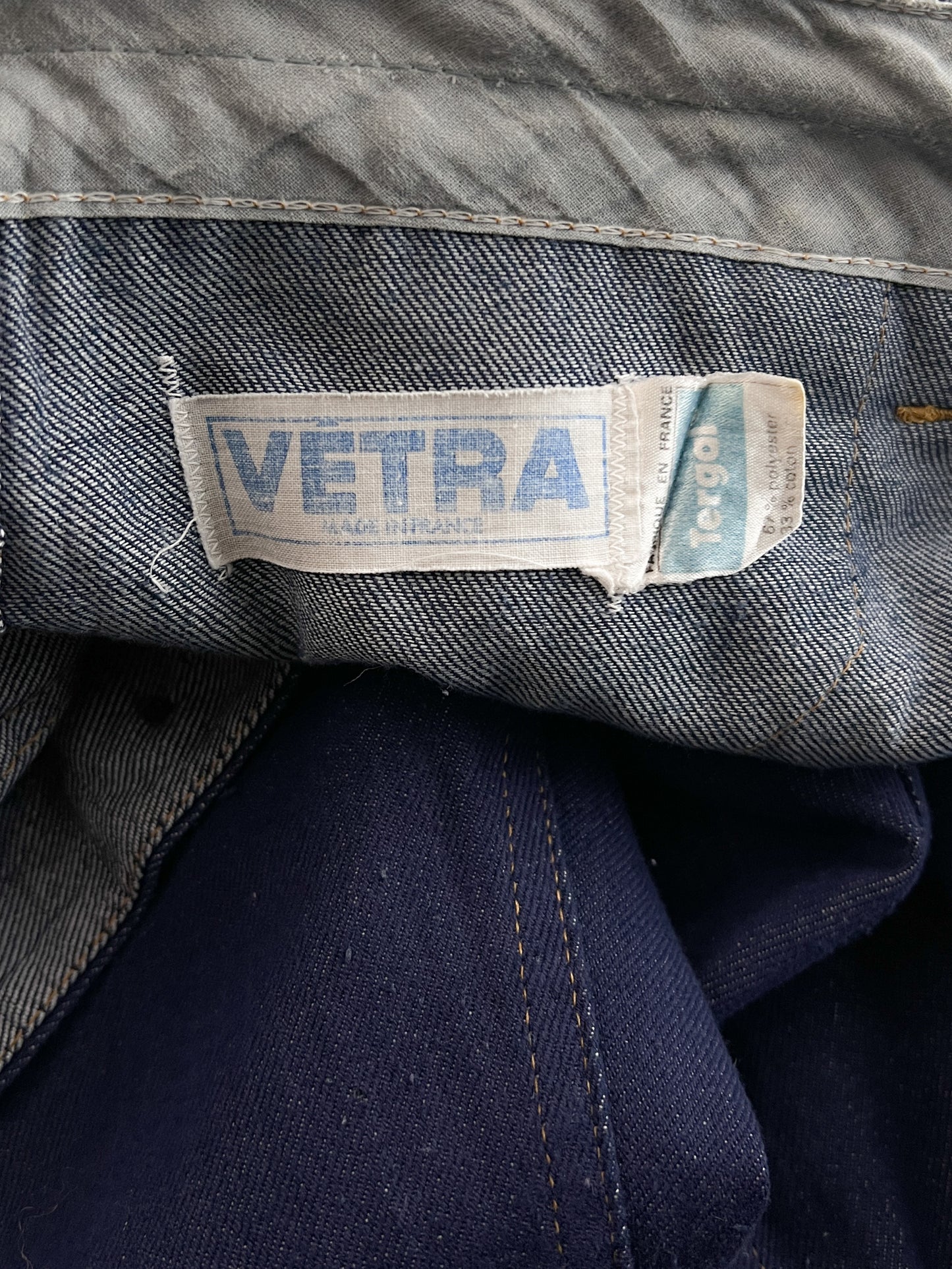 1960's French Denim Work Pants [34"]