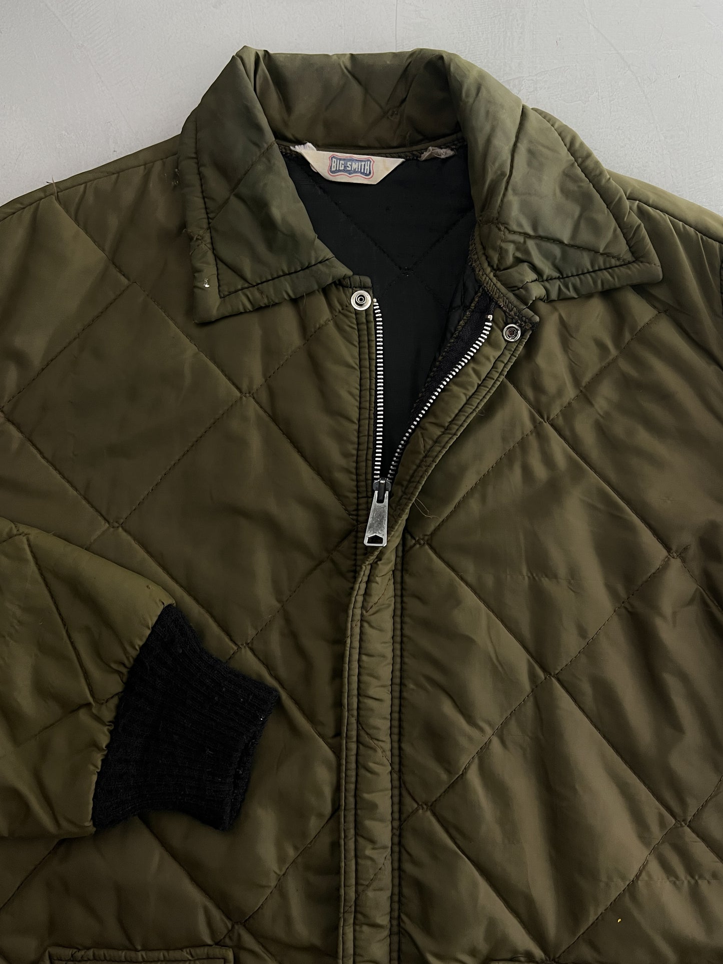 1970's Big Smith Quilted Jacket [L]