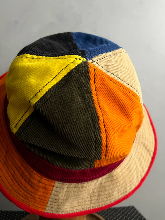 Multi Tone Cord Bucket Hat