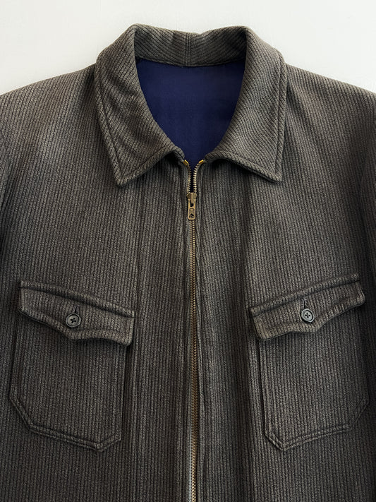 1950's French Cotton Pique Hunting Jacket [M]