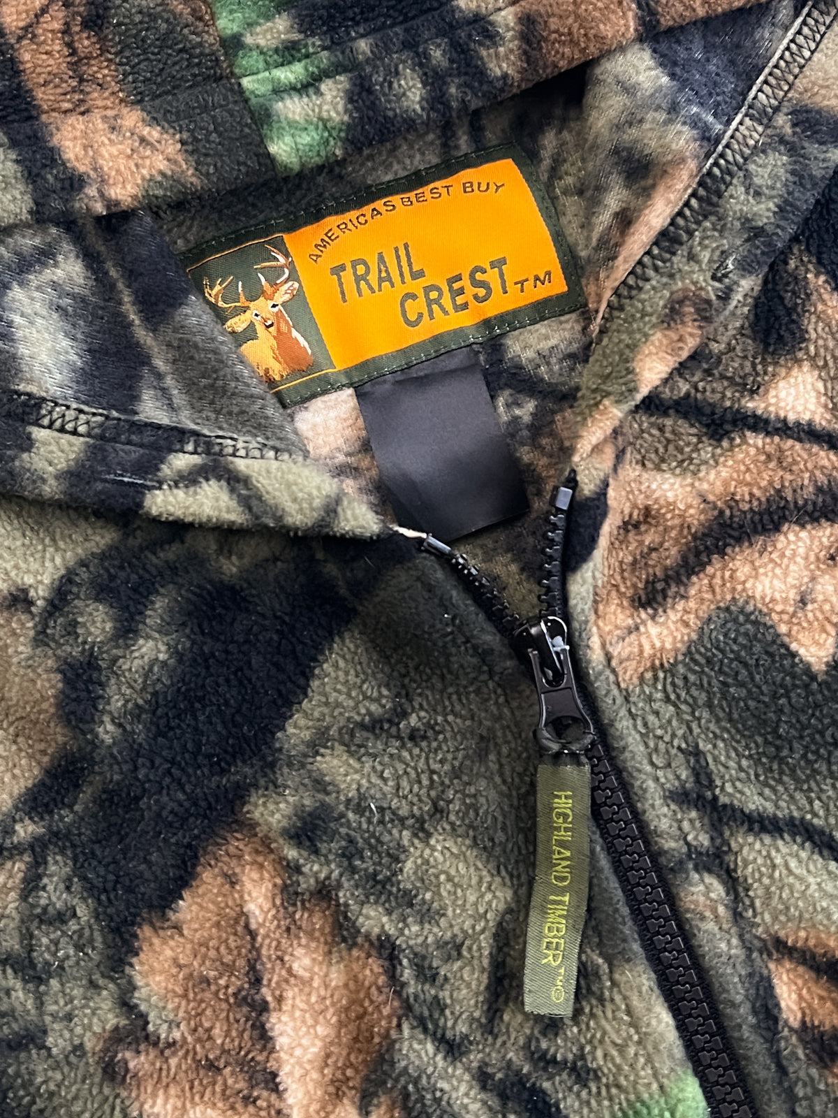 Realtree Hooded Fleece Jacket [L]