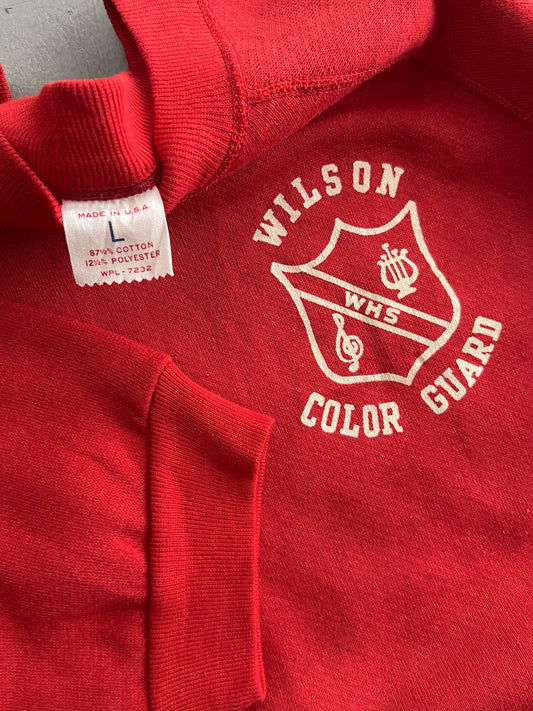 1970's Wilson Color Guard Short Sleeve Sweat [L]