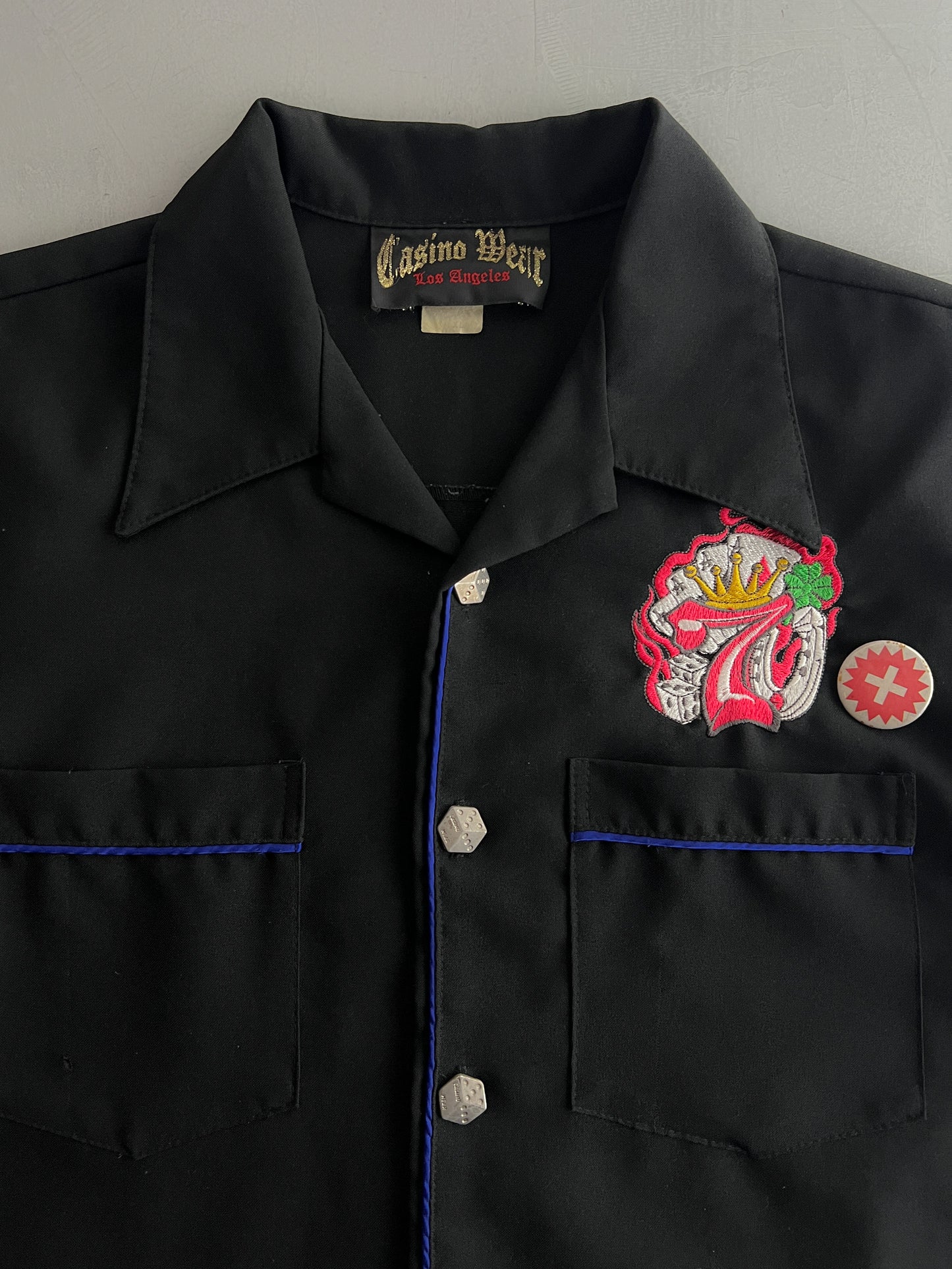 1990’s Casino Wear Lucky 7 Shirt [L/XL]