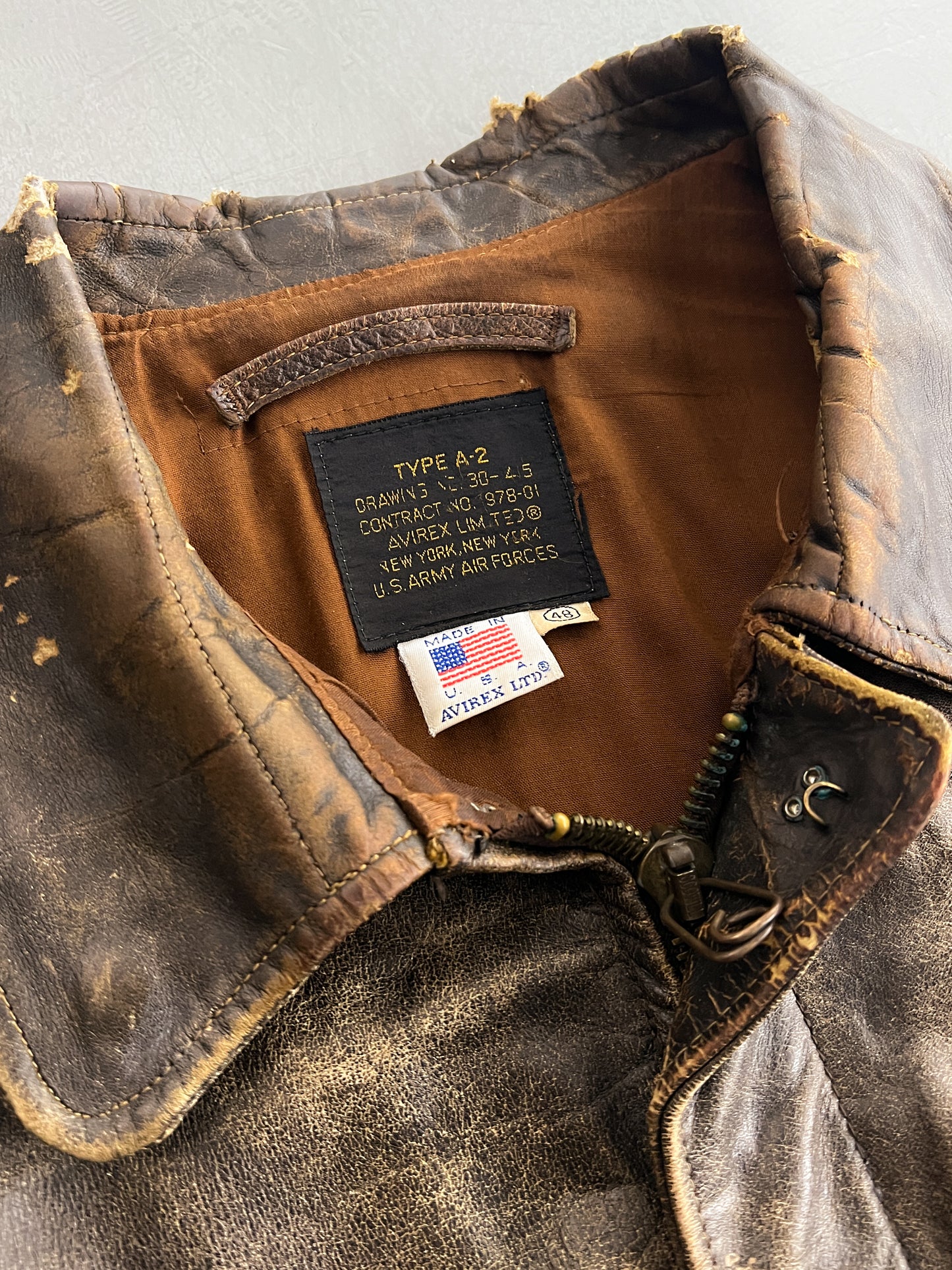 Avirex A-2 Flight Jacket [L]