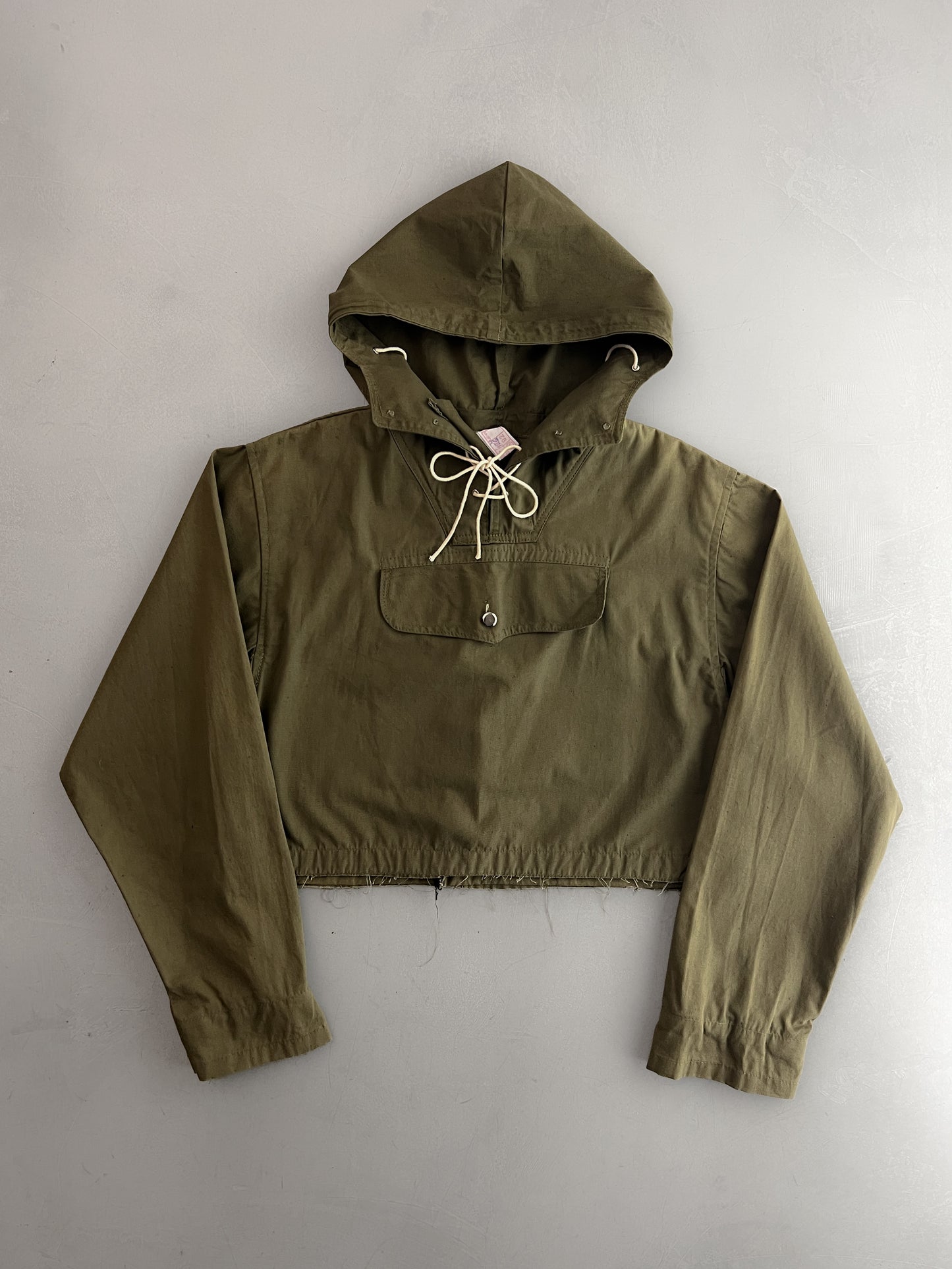 1970's Cropped Cotton Anorak [S]