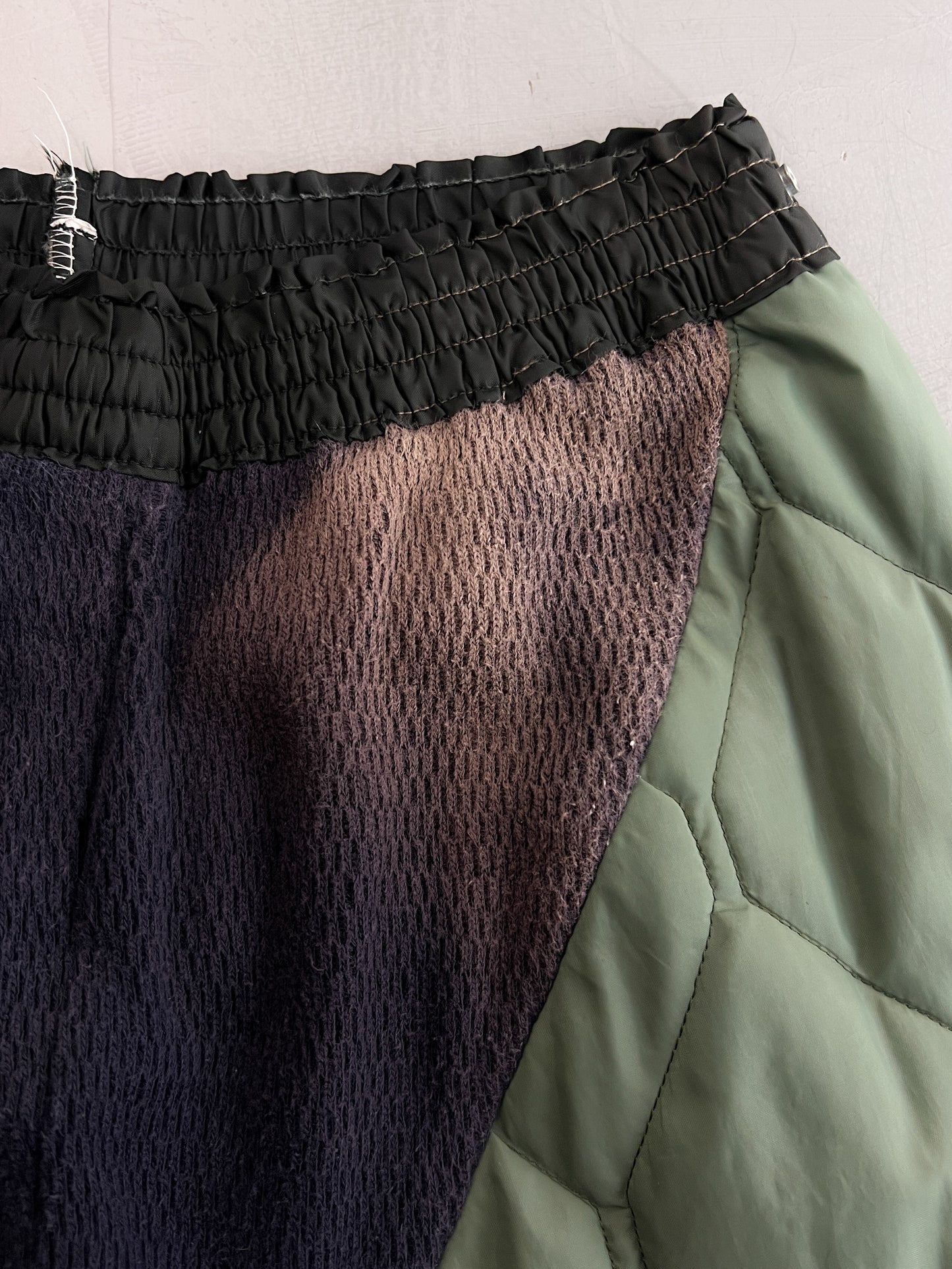 70's/80's Quilted Liner Pants [27"]