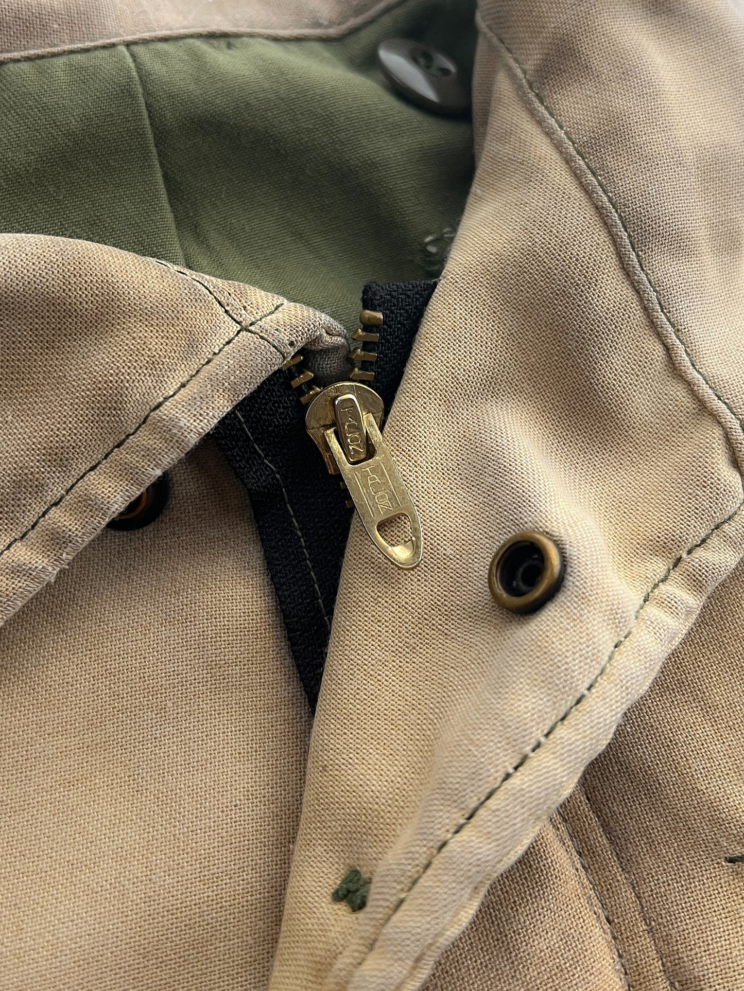 Bleached M-65 Field Jacket [L-XL]