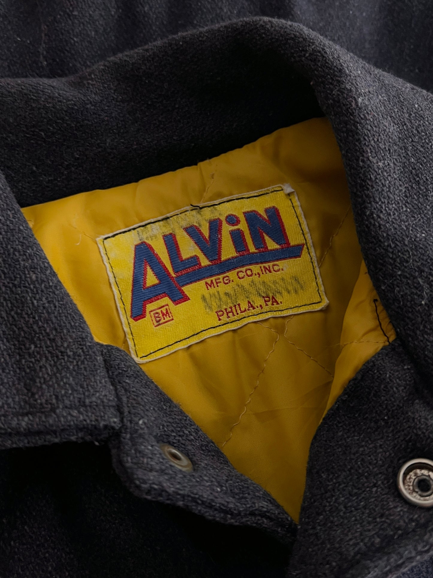 50's/60's Alvin MFG Co Chain Stitch Varsity Jacket [M]