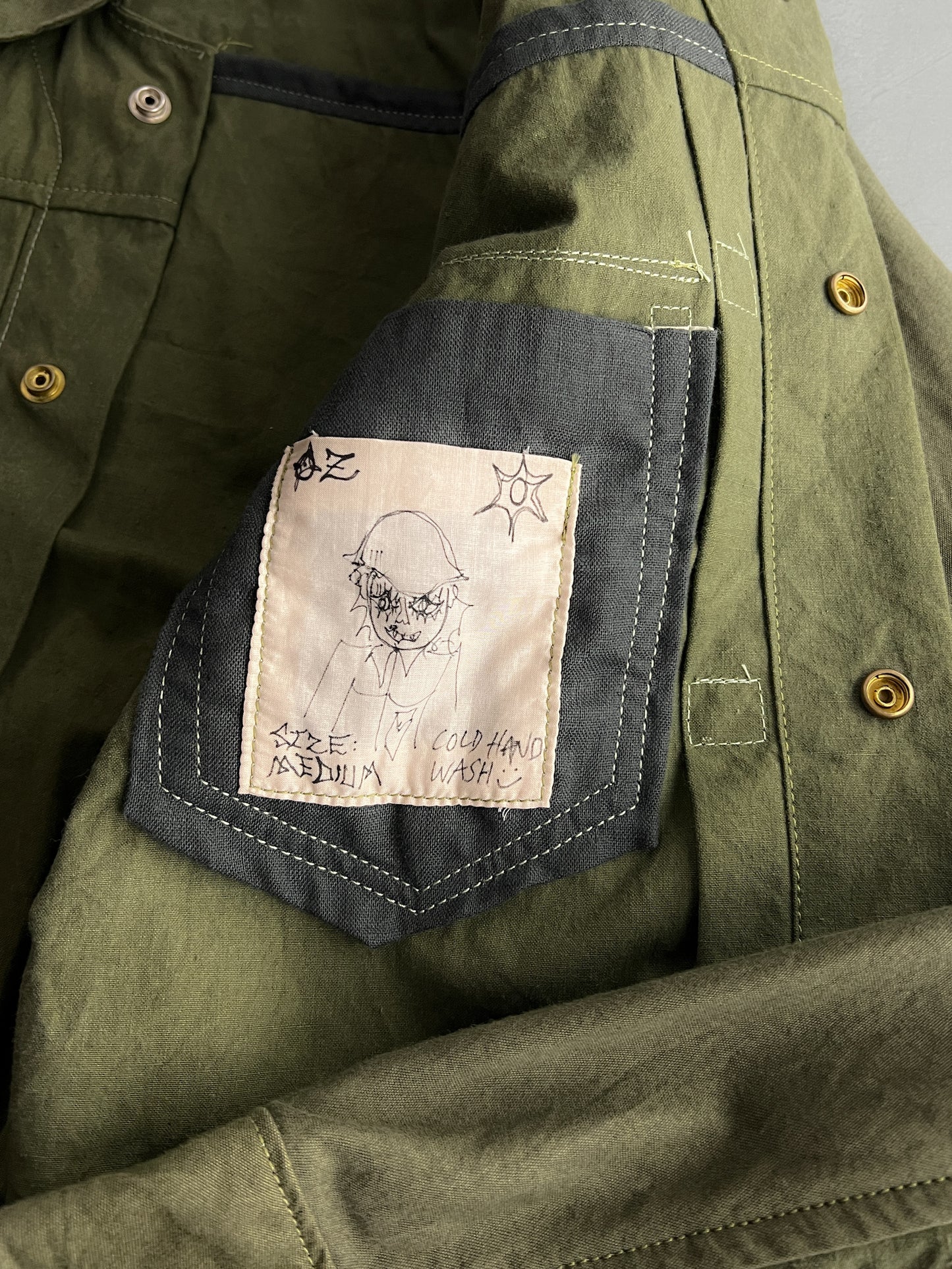 Re-Worked WW2 US Army Canvas "Type 1" Jacket [M]