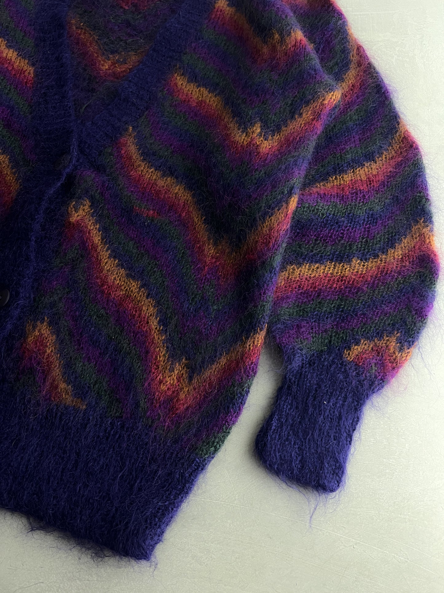 Hand Knit Mohair Cardigan [M]
