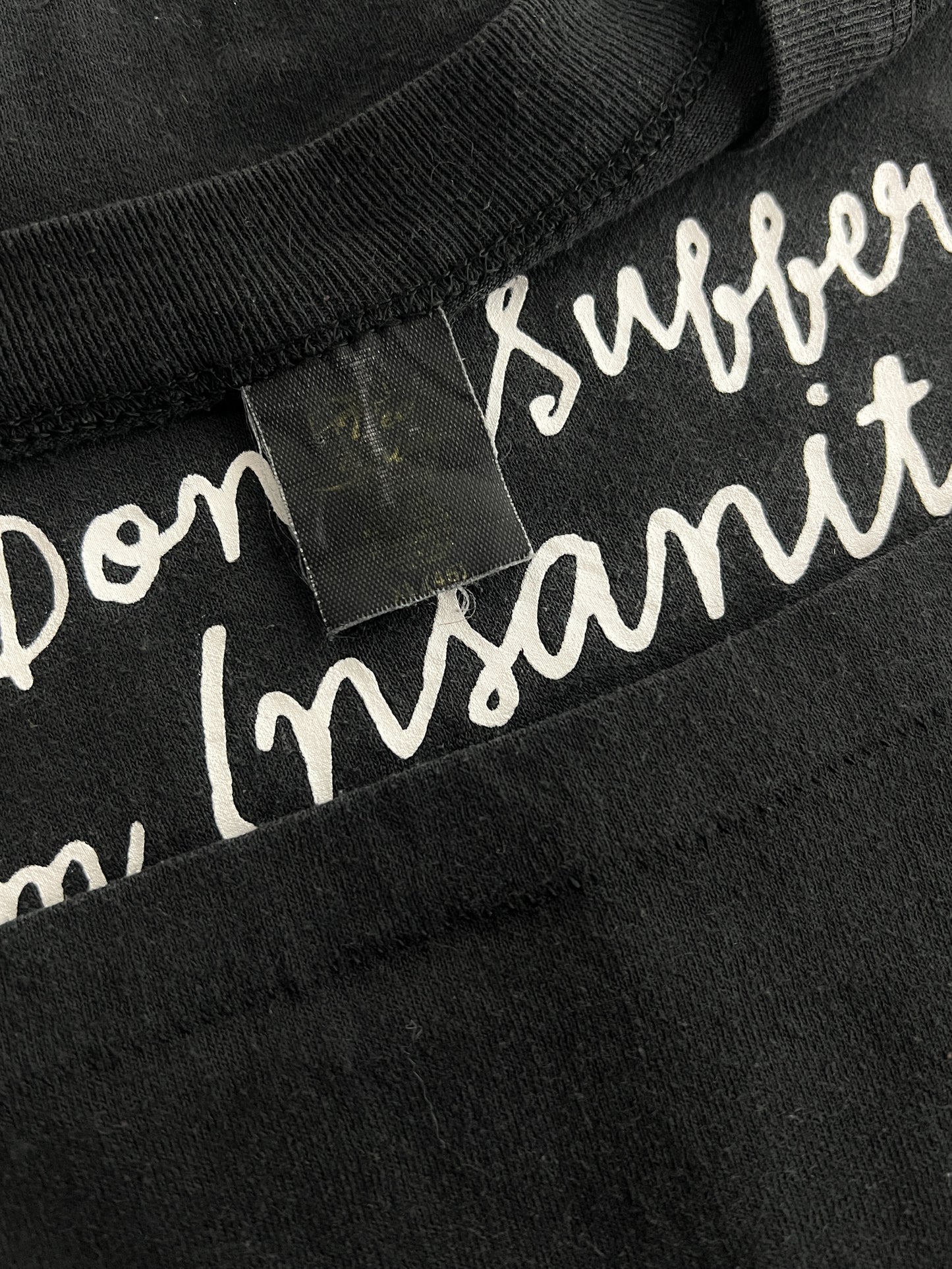 1980's I Don't Suffer From Insanity Tee [L]