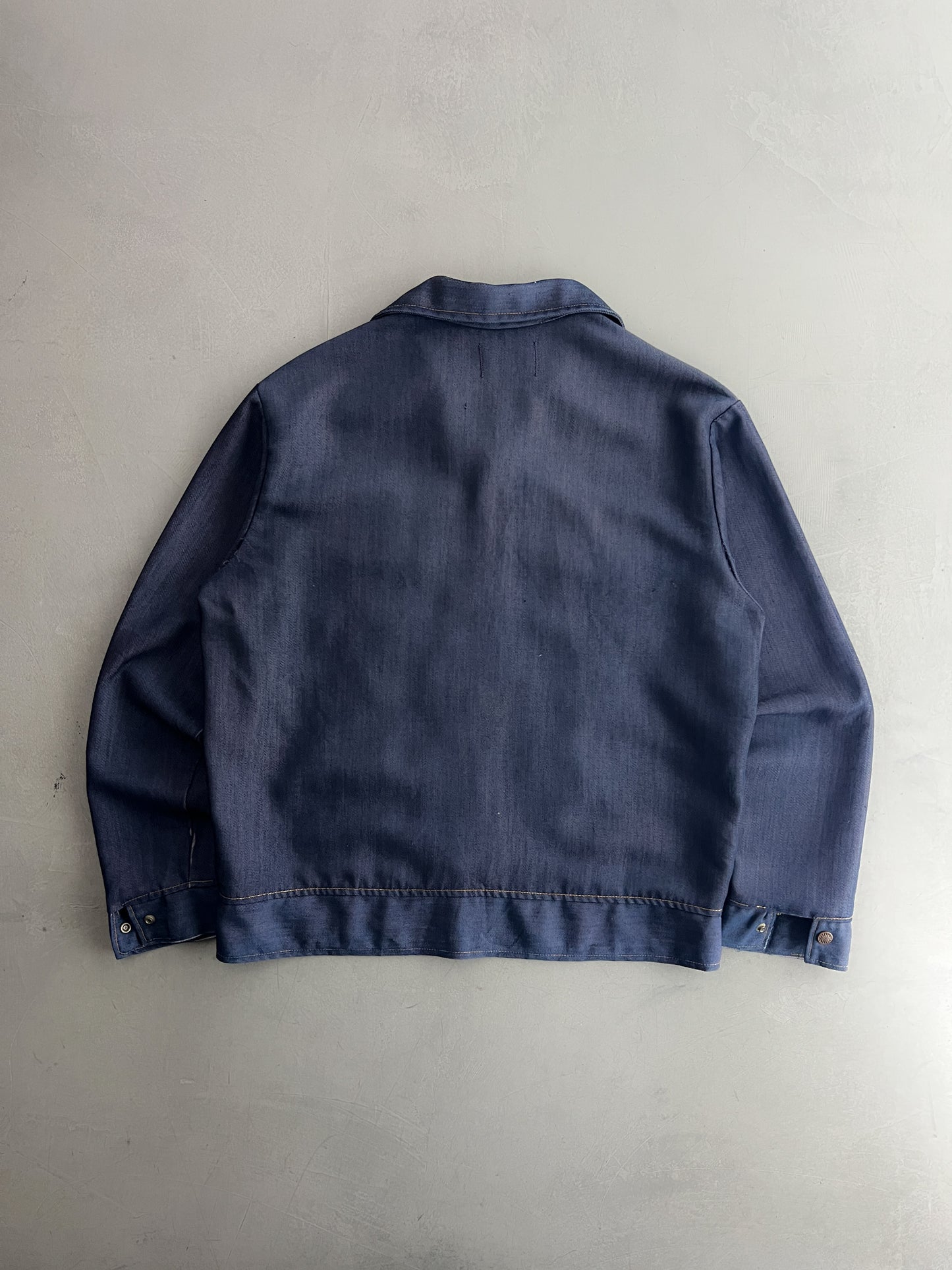 1970's Denim Trucker Jacket [L]