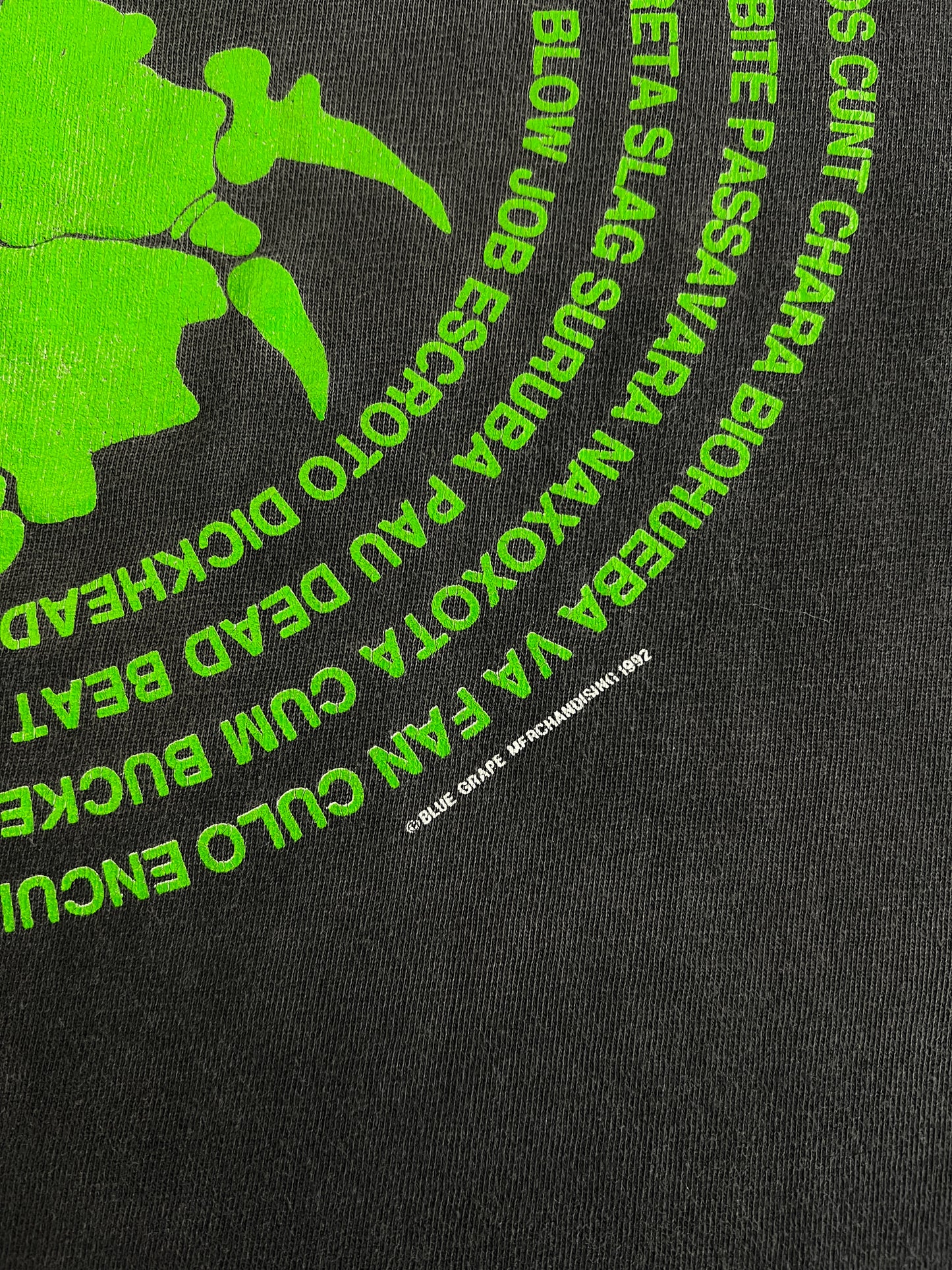 '92 Sepultura "Third World Posse" Long Sleeve Tee [L]