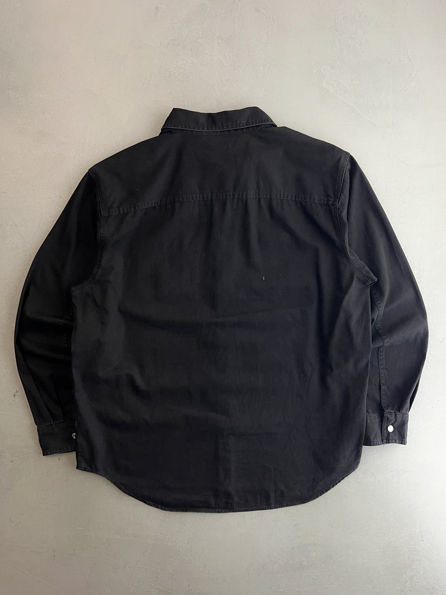 Levi's Black Denim Work Shirt [XL]