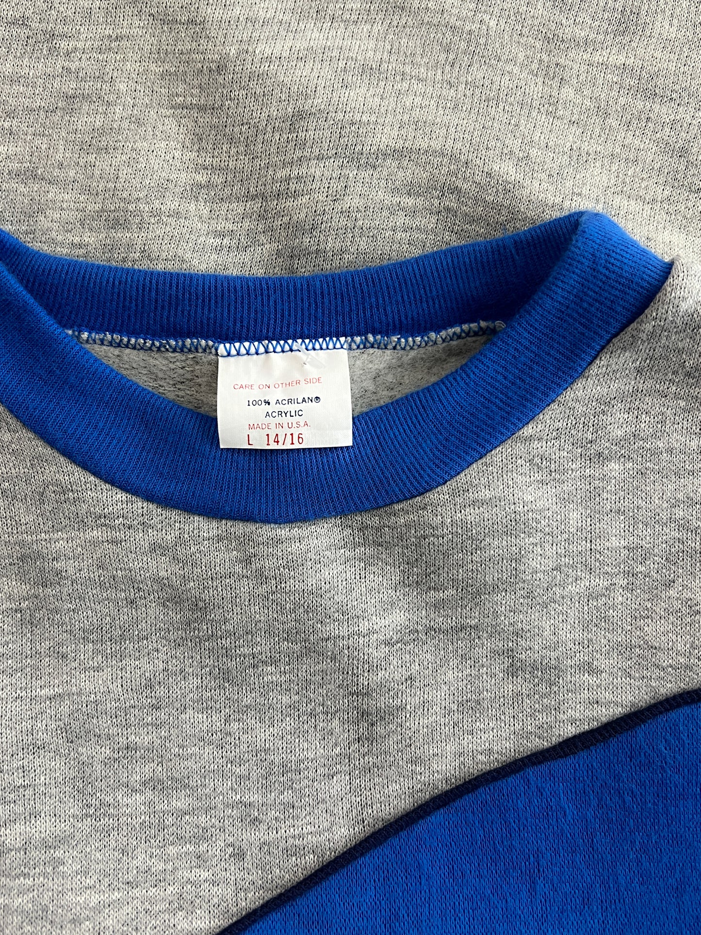 1980's Short Sleeve Sweatshirt [XS]