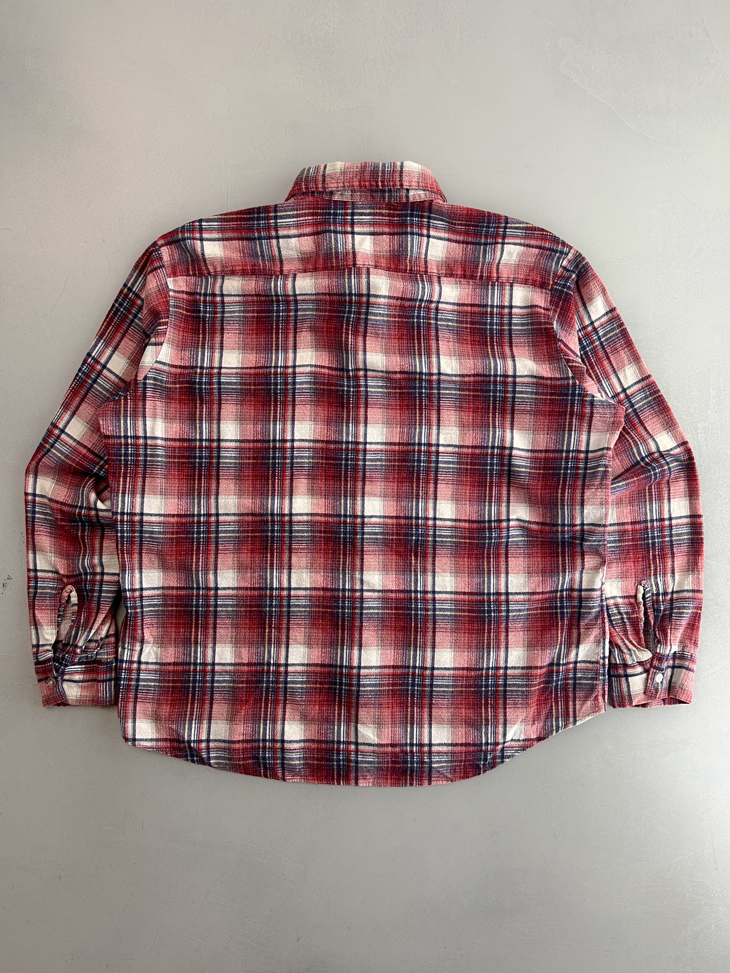 1970's Sears Cotton Flannel [XL]
