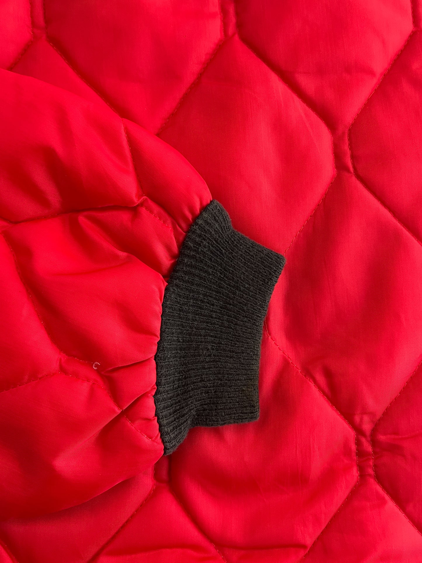 70's/80's Quilted Liner Pants [26"]