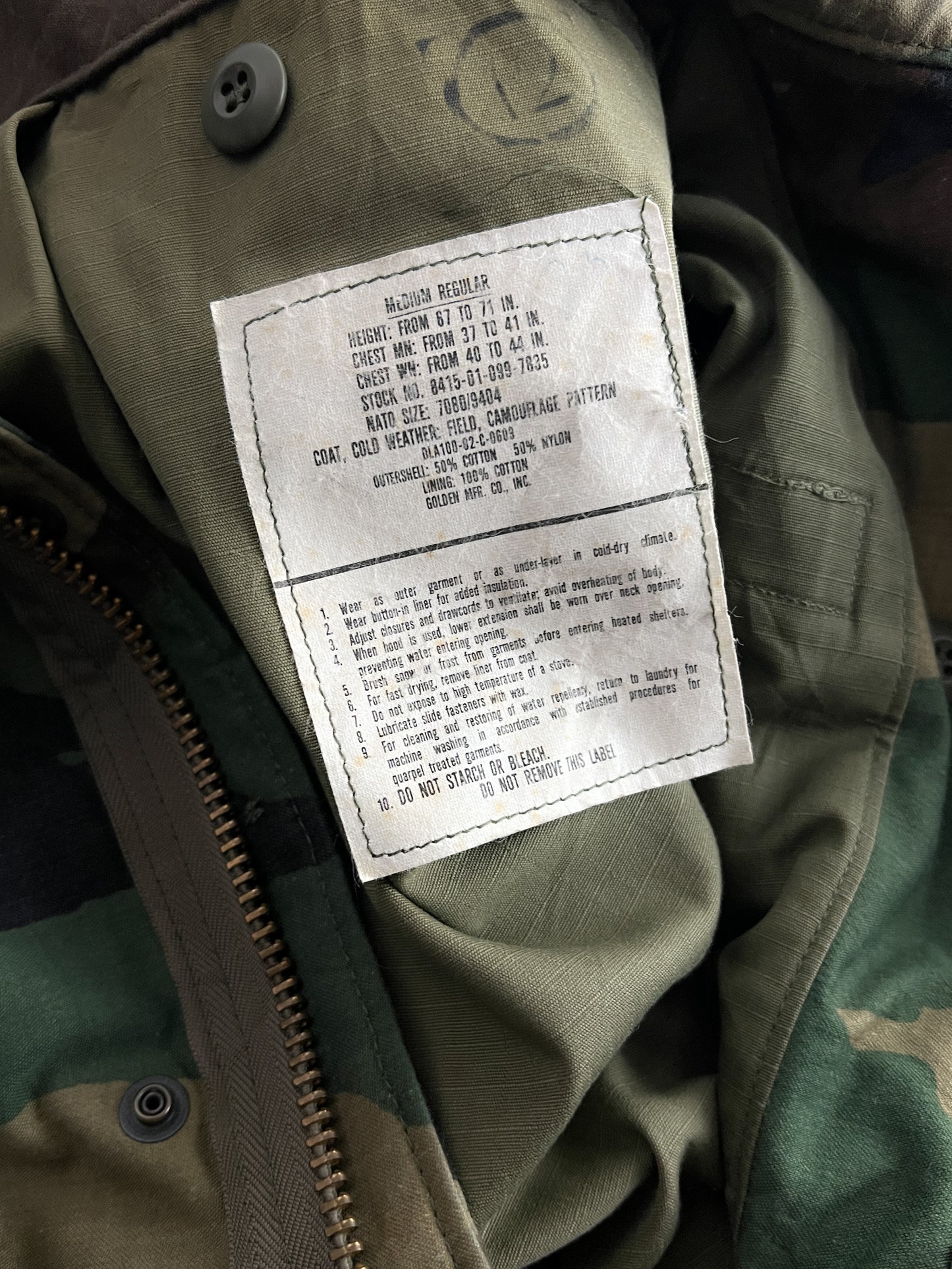 1980's ERDL M65 Jacket [L]
