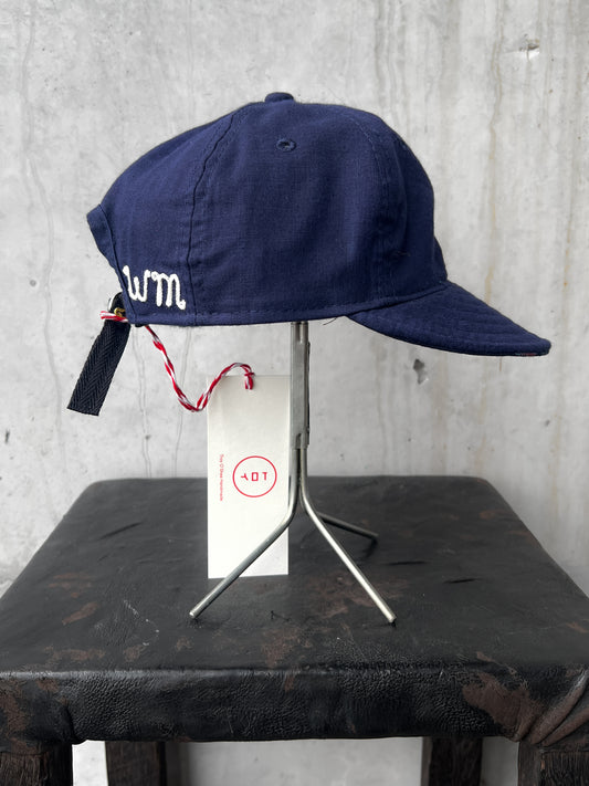 Early 20th c. Japanese Fabric 1930's Baseball Cap By Troy O'Shea Handmade [Adjustable]