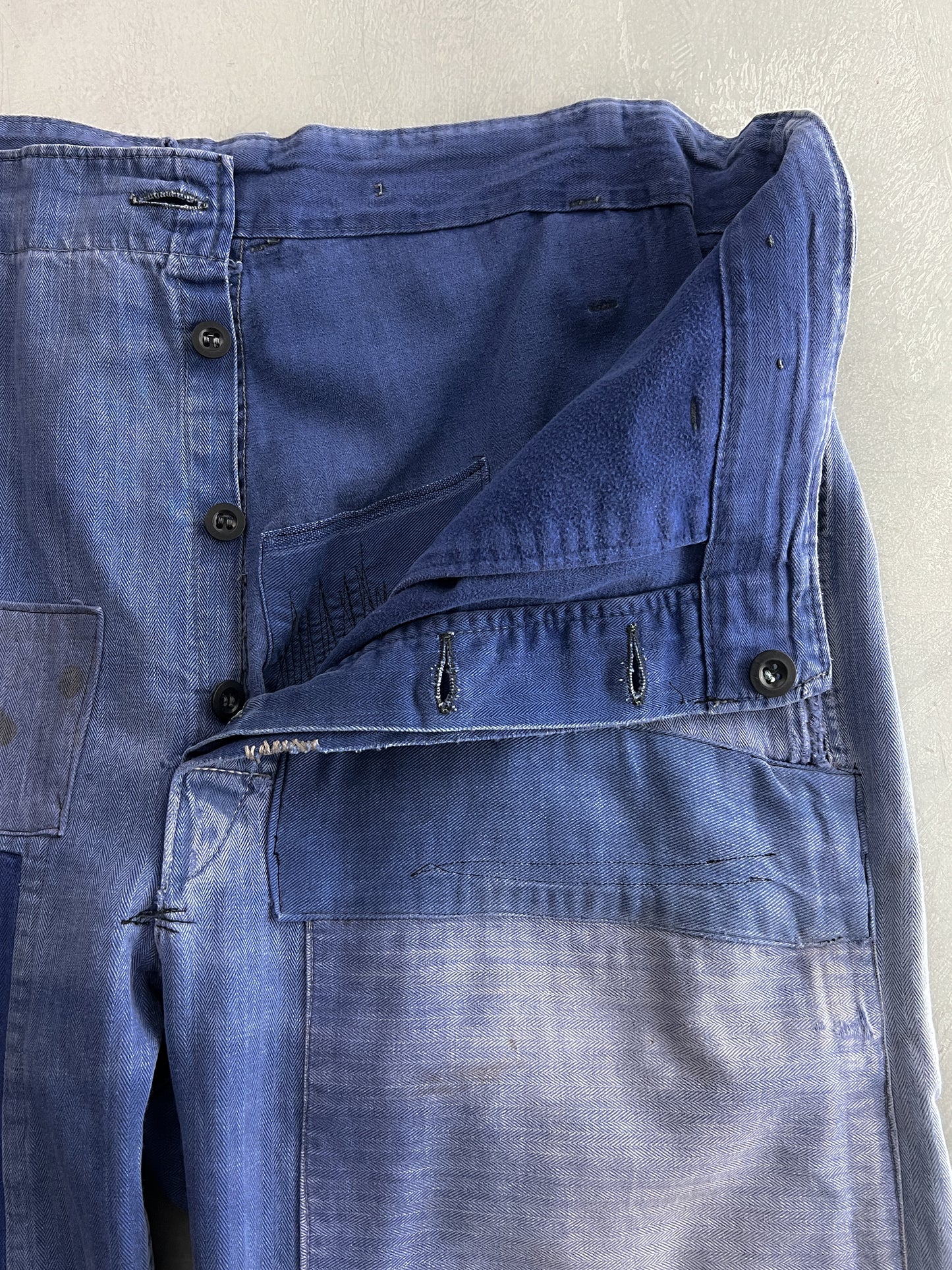 Thrashed Buckleback French Work Pants [36"]