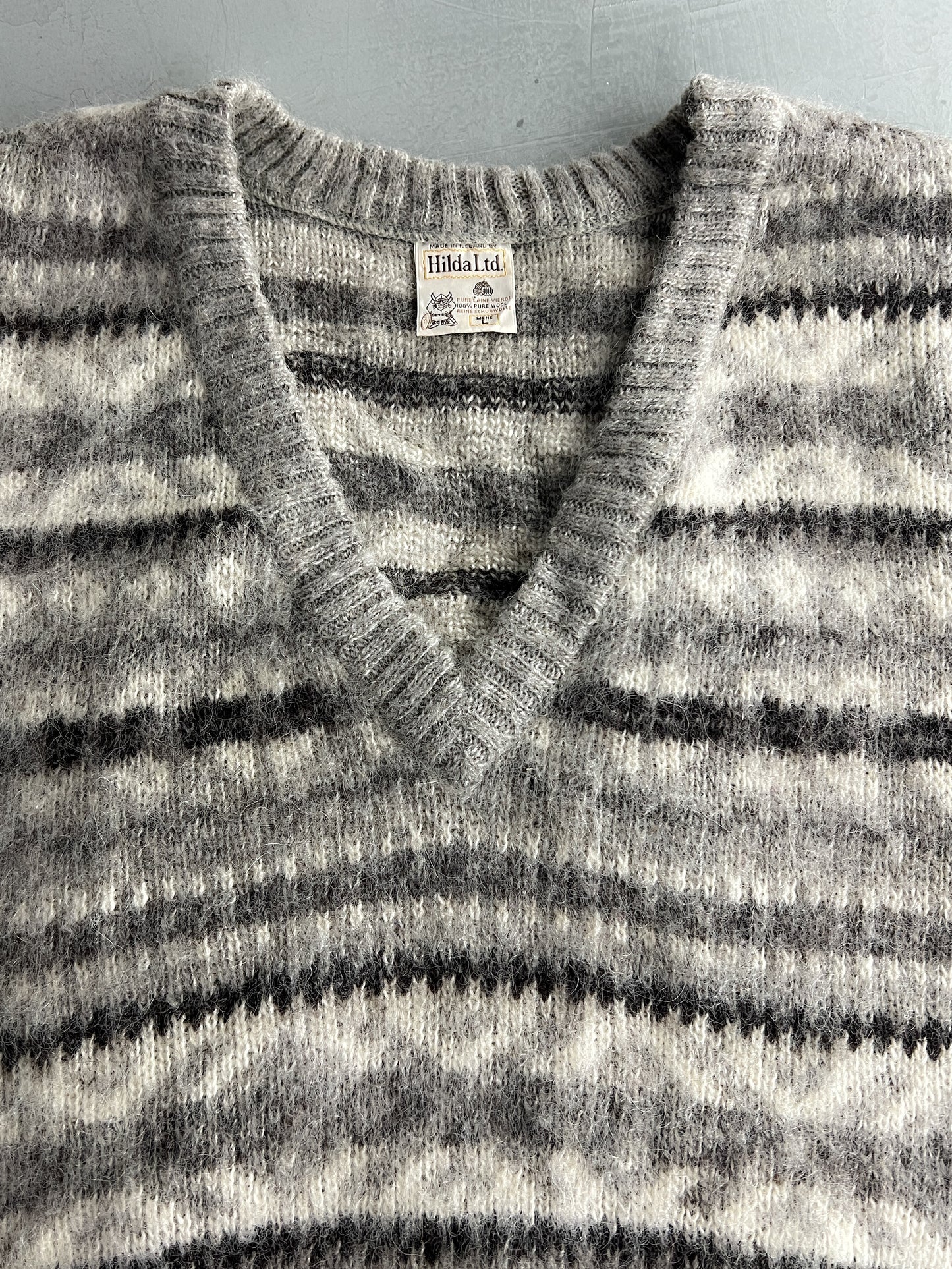 Hilda Wool Sweater Vest [L]
