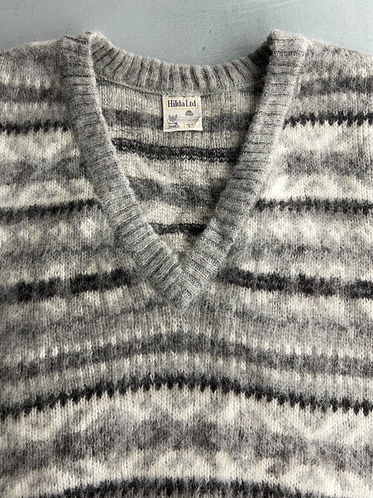 Hilda Wool Sweater Vest [L]