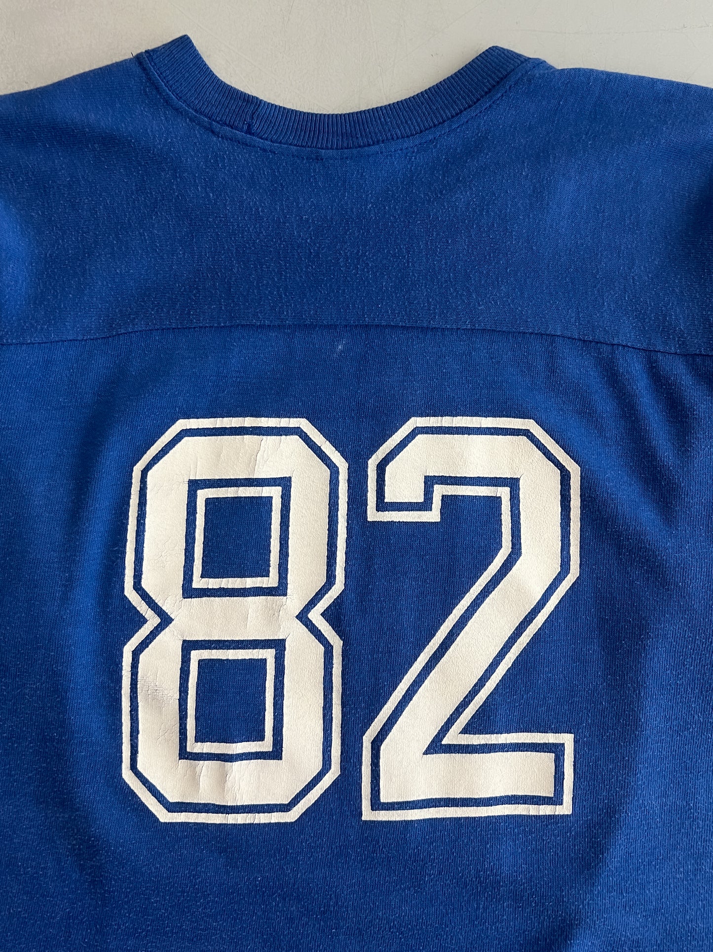 1980's Flock Print Walt Disney World Jersey Tee [M]
