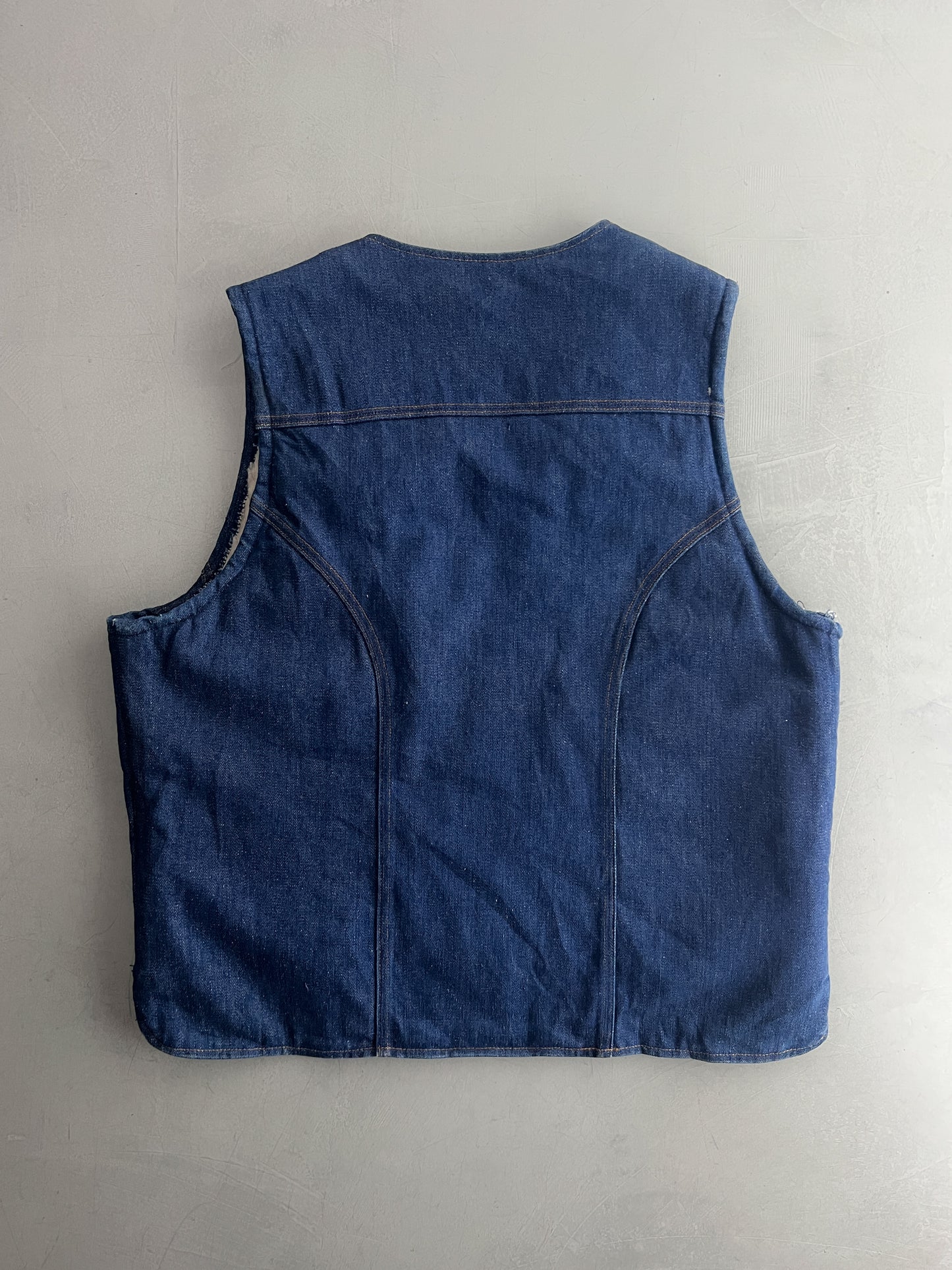 Wrangler Denim Sherpa Vest [L]