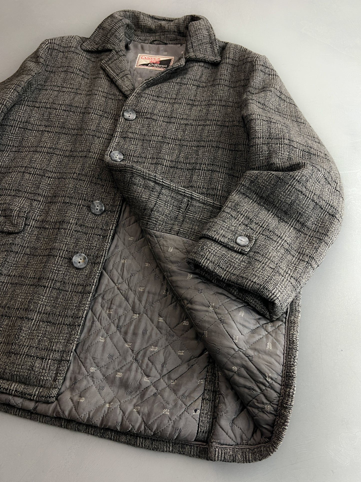 1960's Campus Wool Car Coat [L]