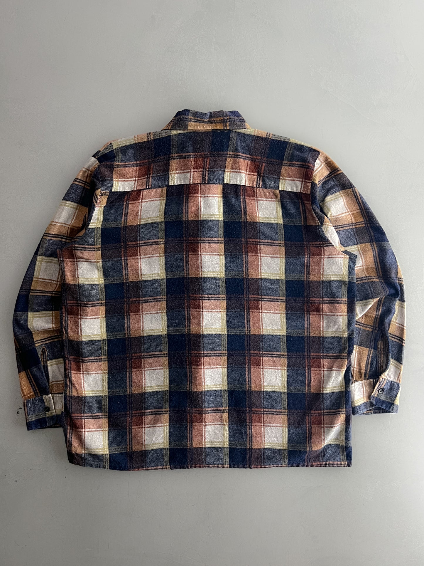 1970's Sears Cotton Flannel [L/XL]