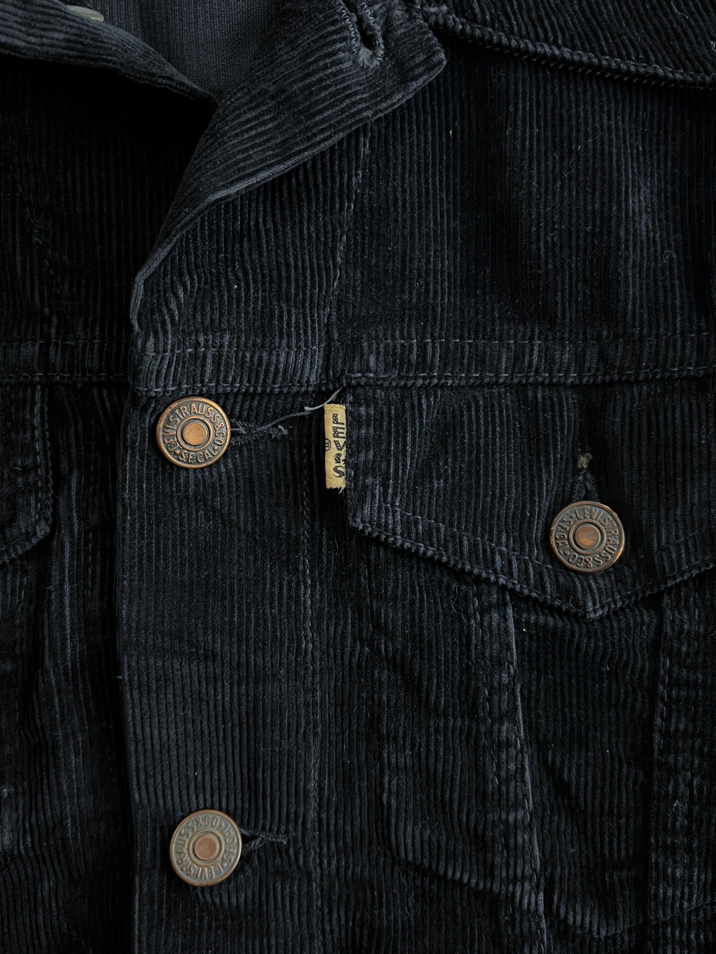 1970's Levis Big E Slim Fit Cord Jacket [XS]