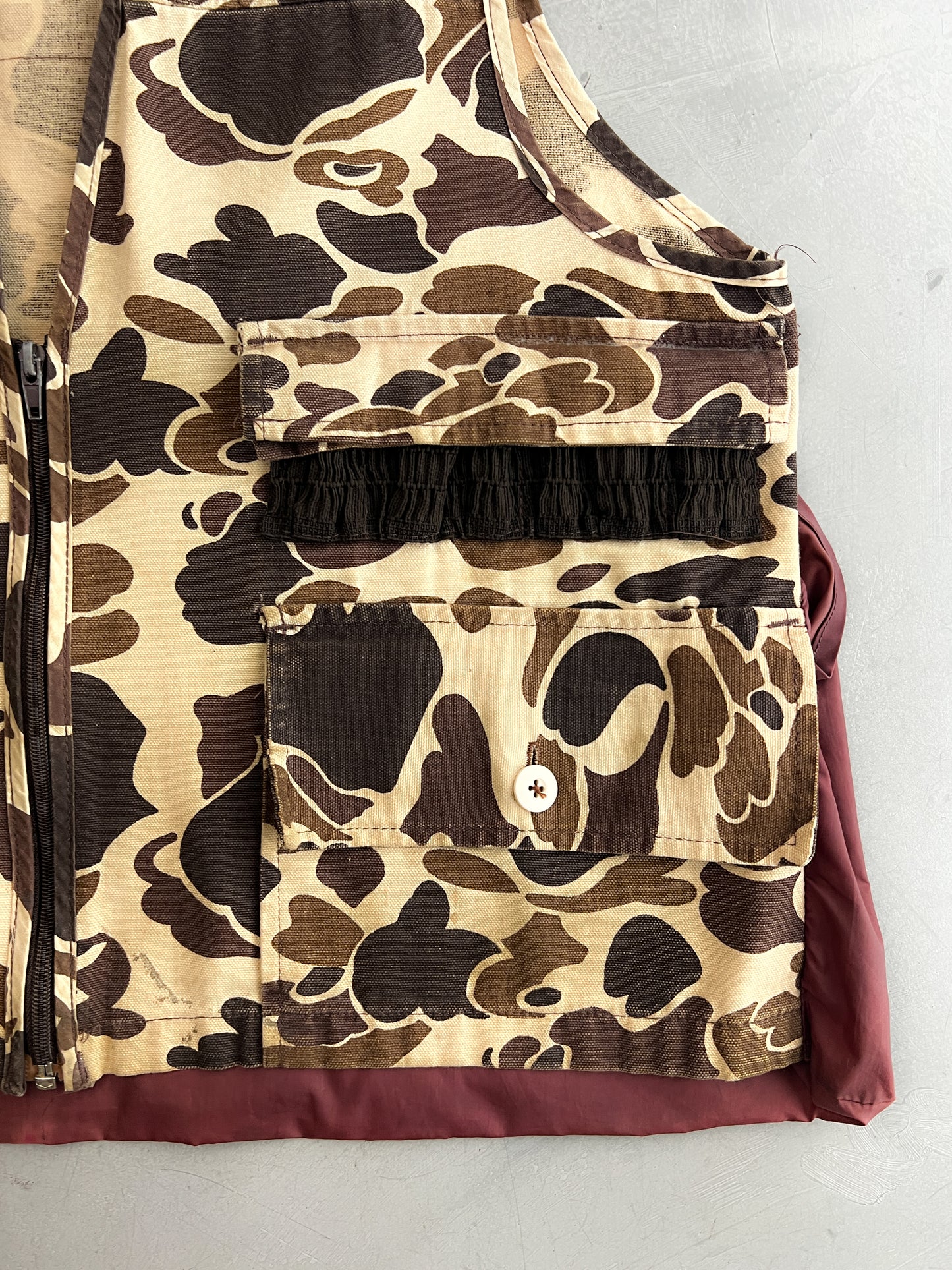 Wasatch Duck Camo Hunting Vest [M]