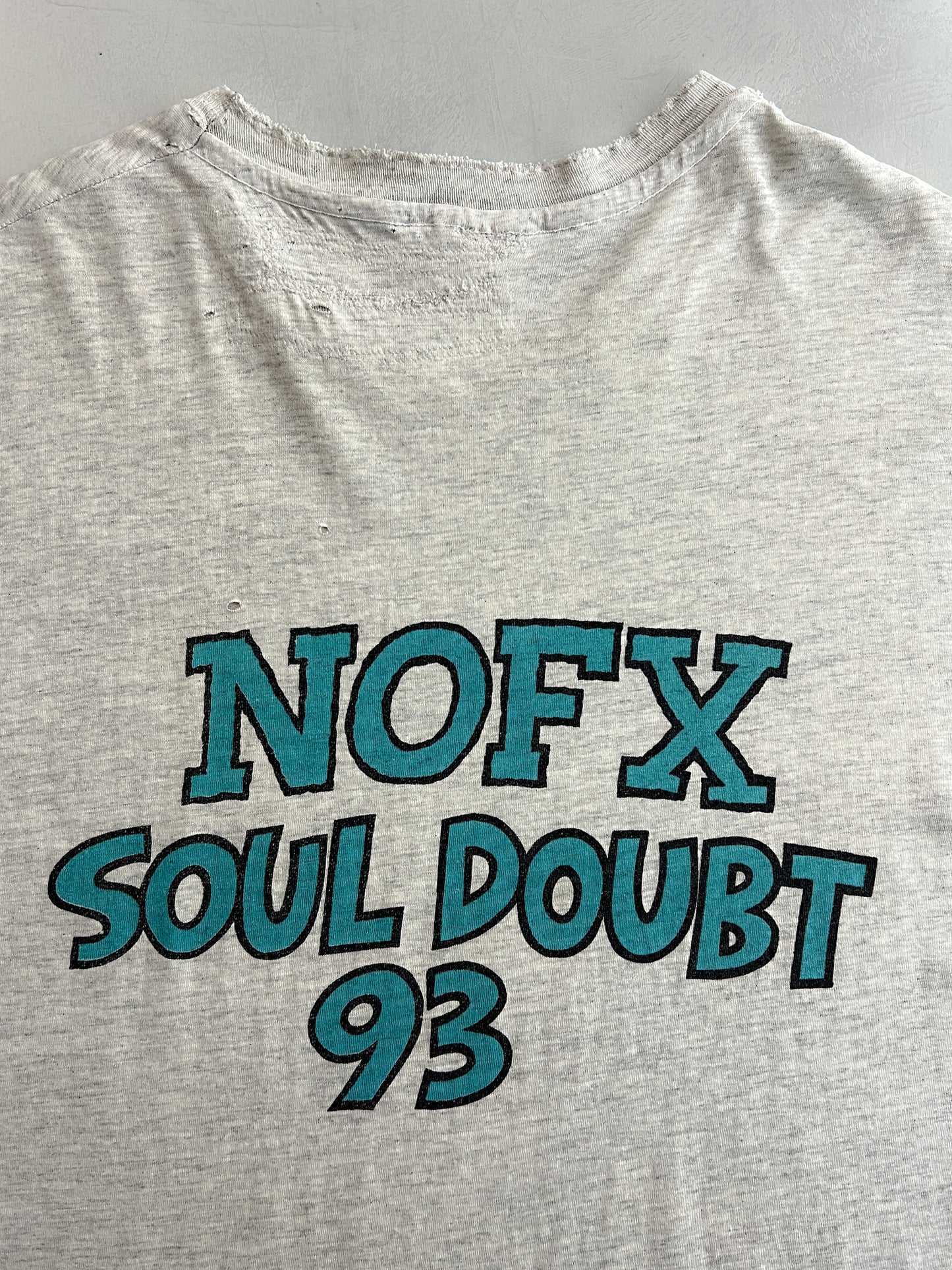 '93 NOFX "White Trash Two Heebs & A Bean" Tee [XL]