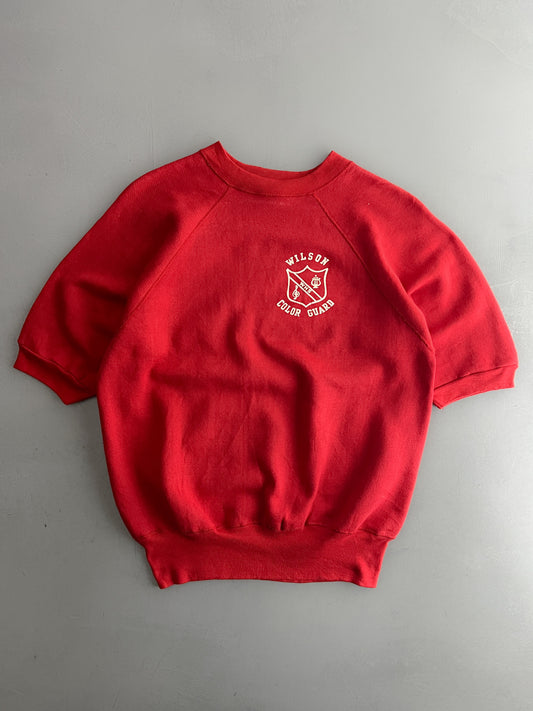 1970's Wilson Color Guard Short Sleeve Sweat [L]